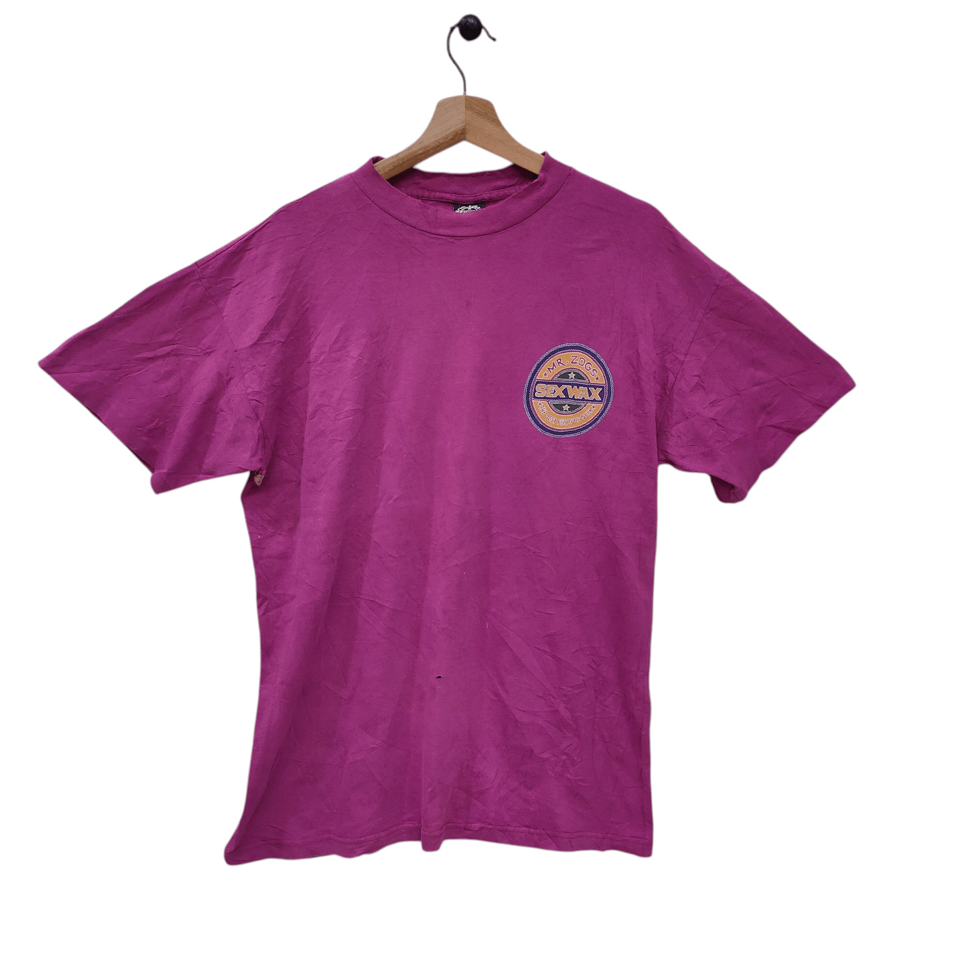 Sex Skateboards Distressed Mr. Zogs Sex Wax Single Stitch Purple Surf Skate Size US L / EU 52-54 / 3 - 2 Thumbnail