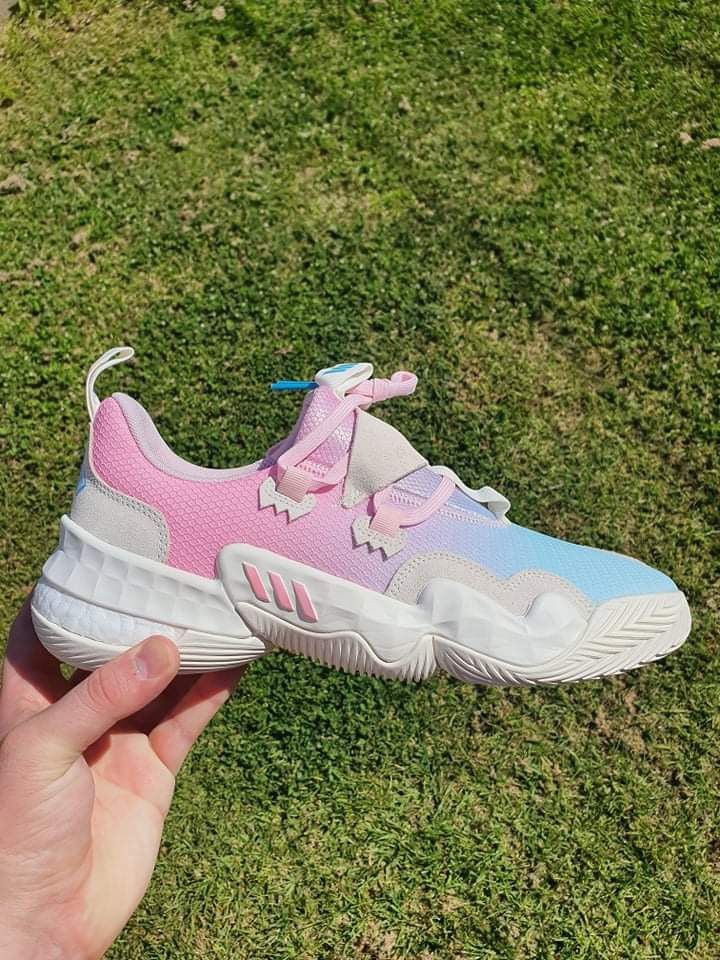 ICE Trae Young Adidas Cotton Candy Sneakers
