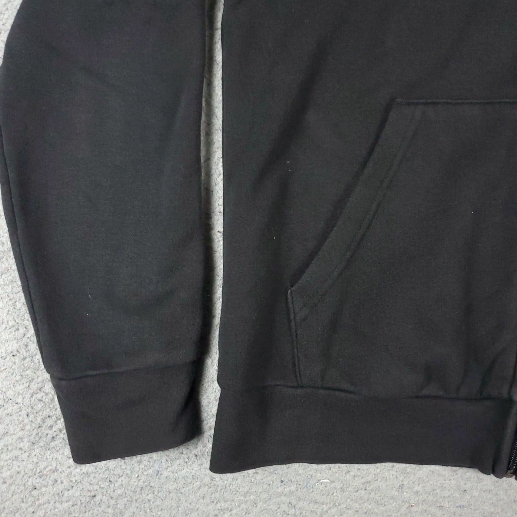 Adidas Adidas Full Zip Hoodie Sweater Women's Medium Black Cotton Blend Size M / US 6-8 / IT 42-44 - 4 Thumbnail