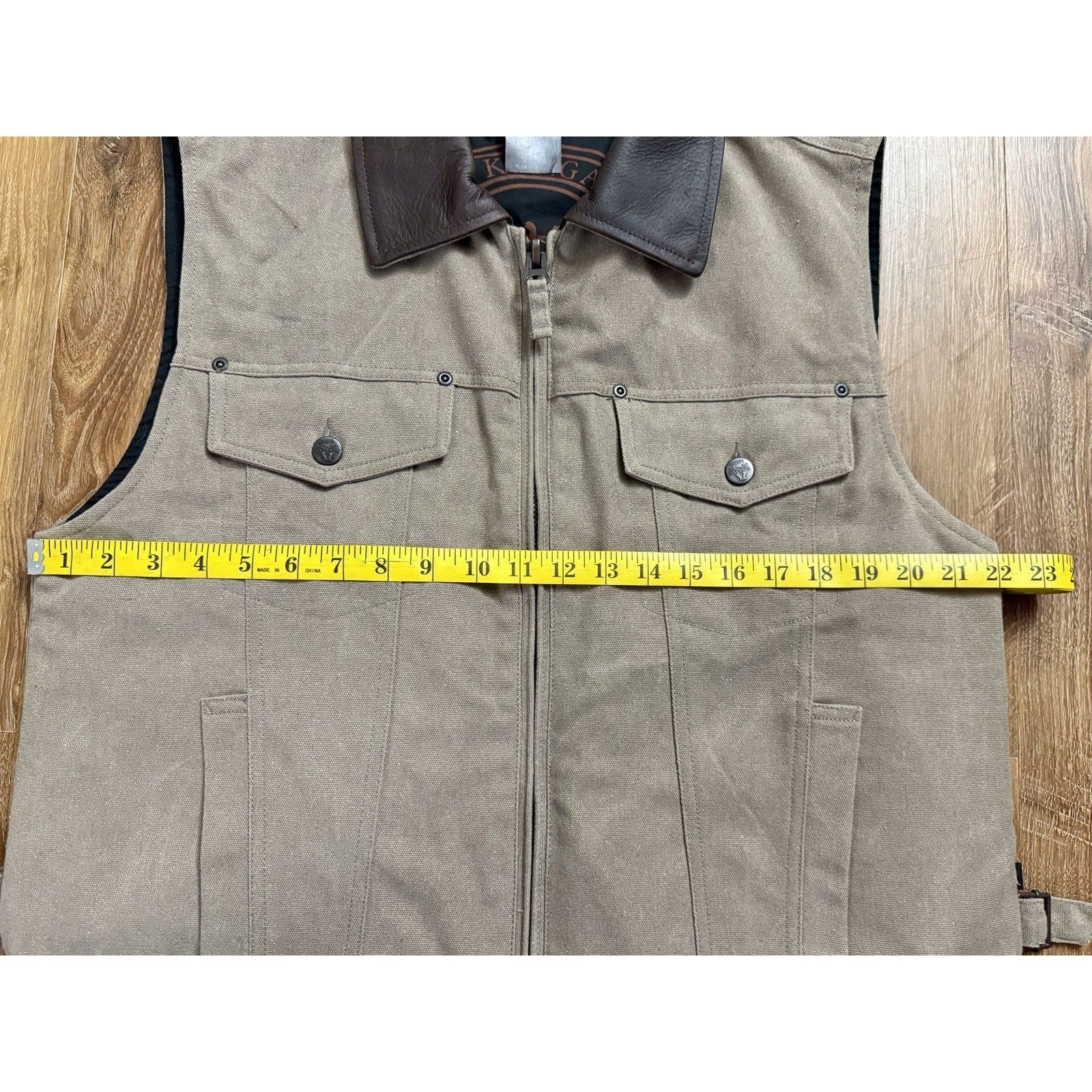 Other KAKADU Traders Australia Brown Concealed Carry Canvas Vest Size US S / EU 44-46 / 1 - 3 Thumbnail