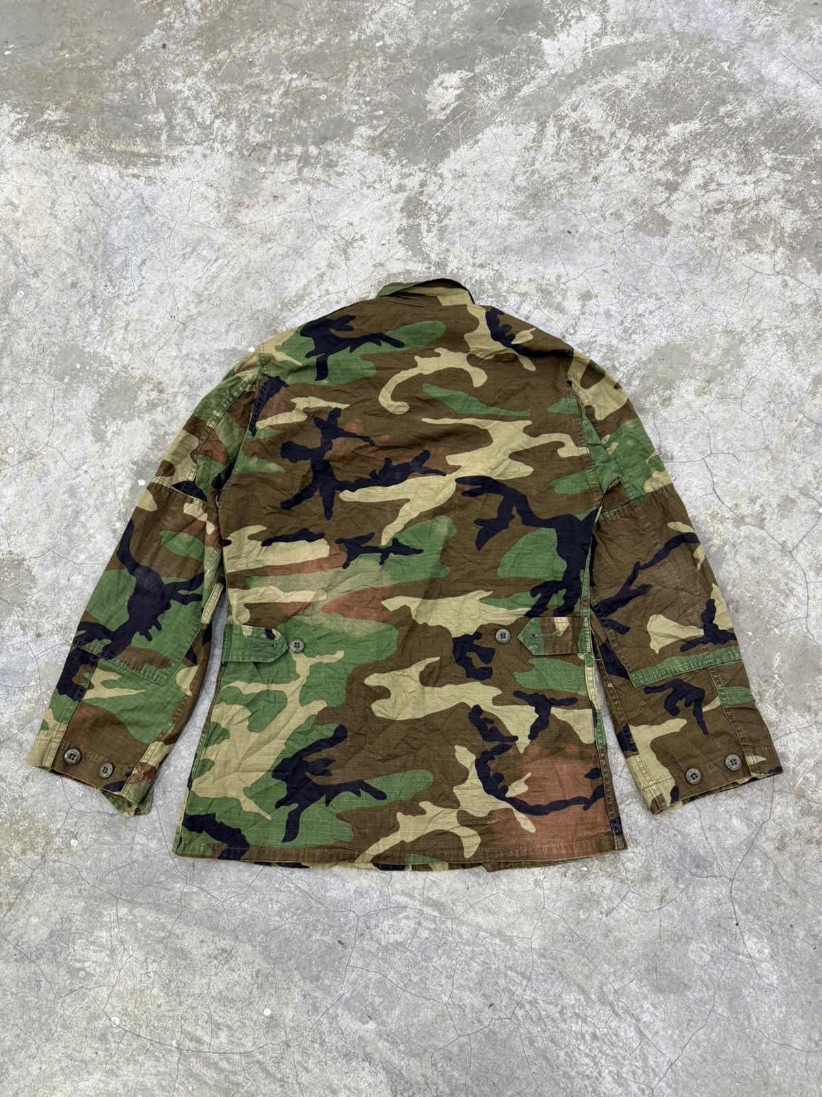 Vintage Vintage Us Army Woodlands Camouflage Jacket Size US S / EU 44-46 / 1 - 2 Thumbnail