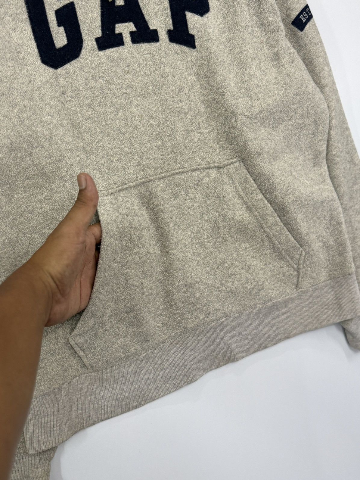Gap 🔥 Vtg 90's Private Collection GAP iConic Logo Fleece Hoodie Size US M / EU 48-50 / 2 - 6 Thumbnail