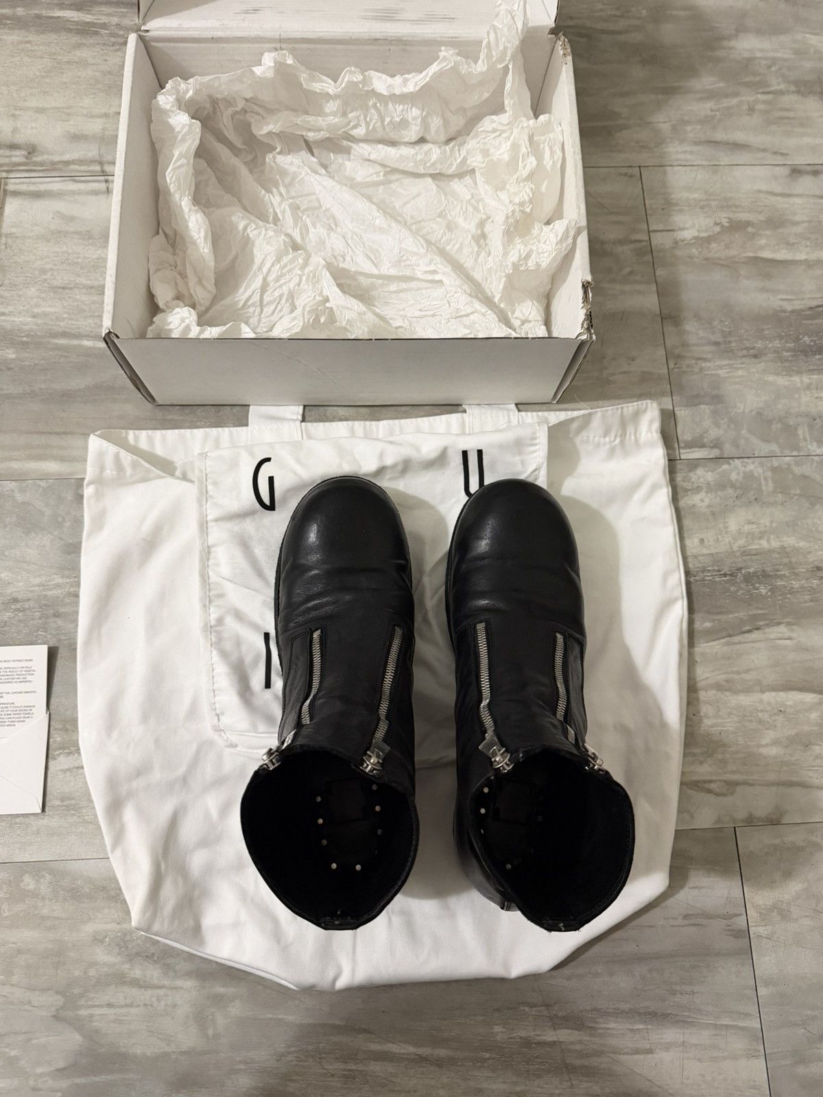 Guidi Guidi GR07FZI Double Front Zip Metal Heel Matrix Boots Size US 12 / EU 45 - 2 Thumbnail