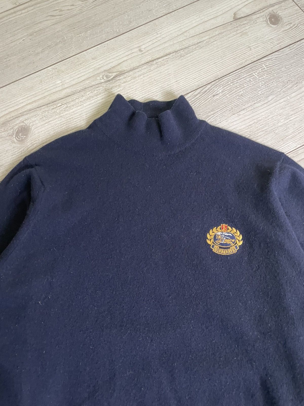 Burberry × Vintage Burberry Very Rare Wool Sweather Size US M / EU 48-50 / 2 - 10 Thumbnail