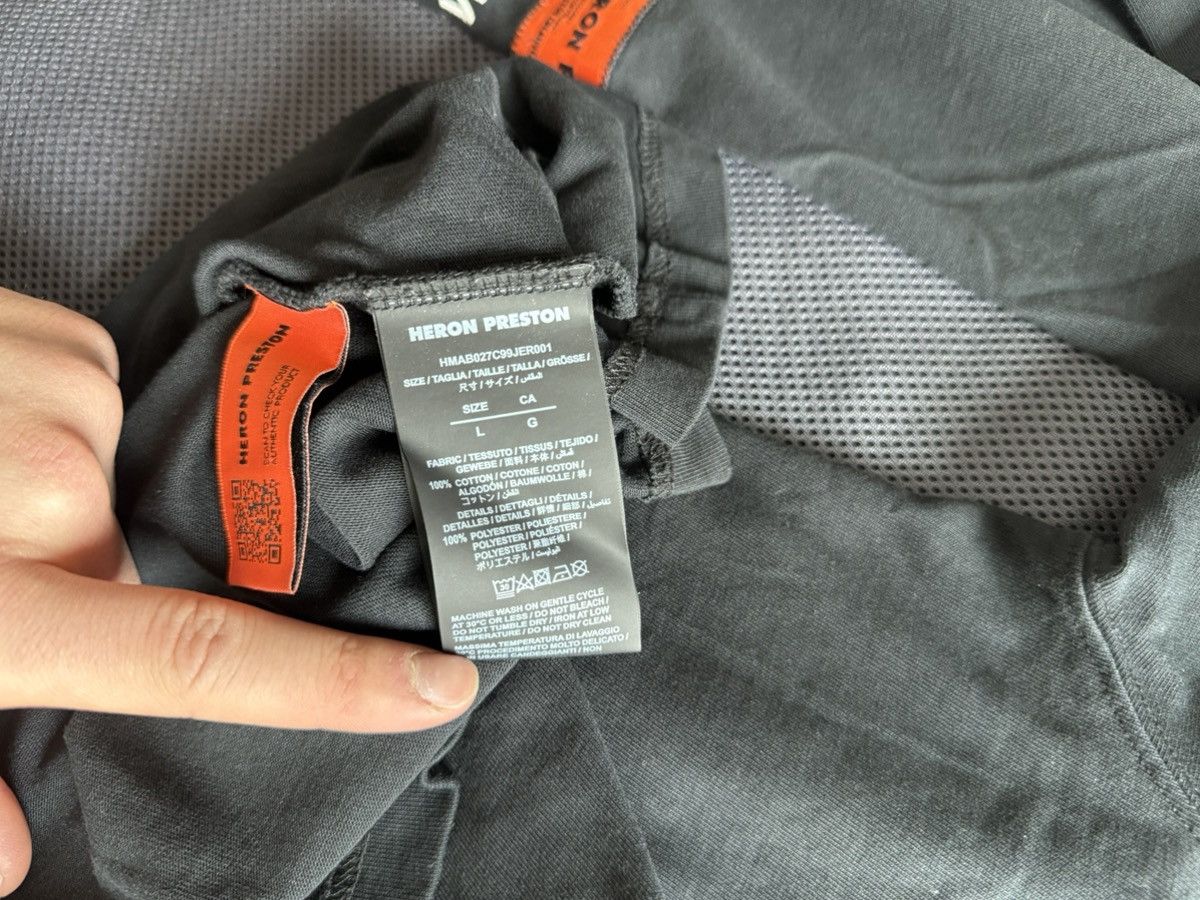Heron Preston Heron Preston Long Sleeve Turtleneck Style Tee Size US L / EU 52-54 / 3 - 5 Thumbnail
