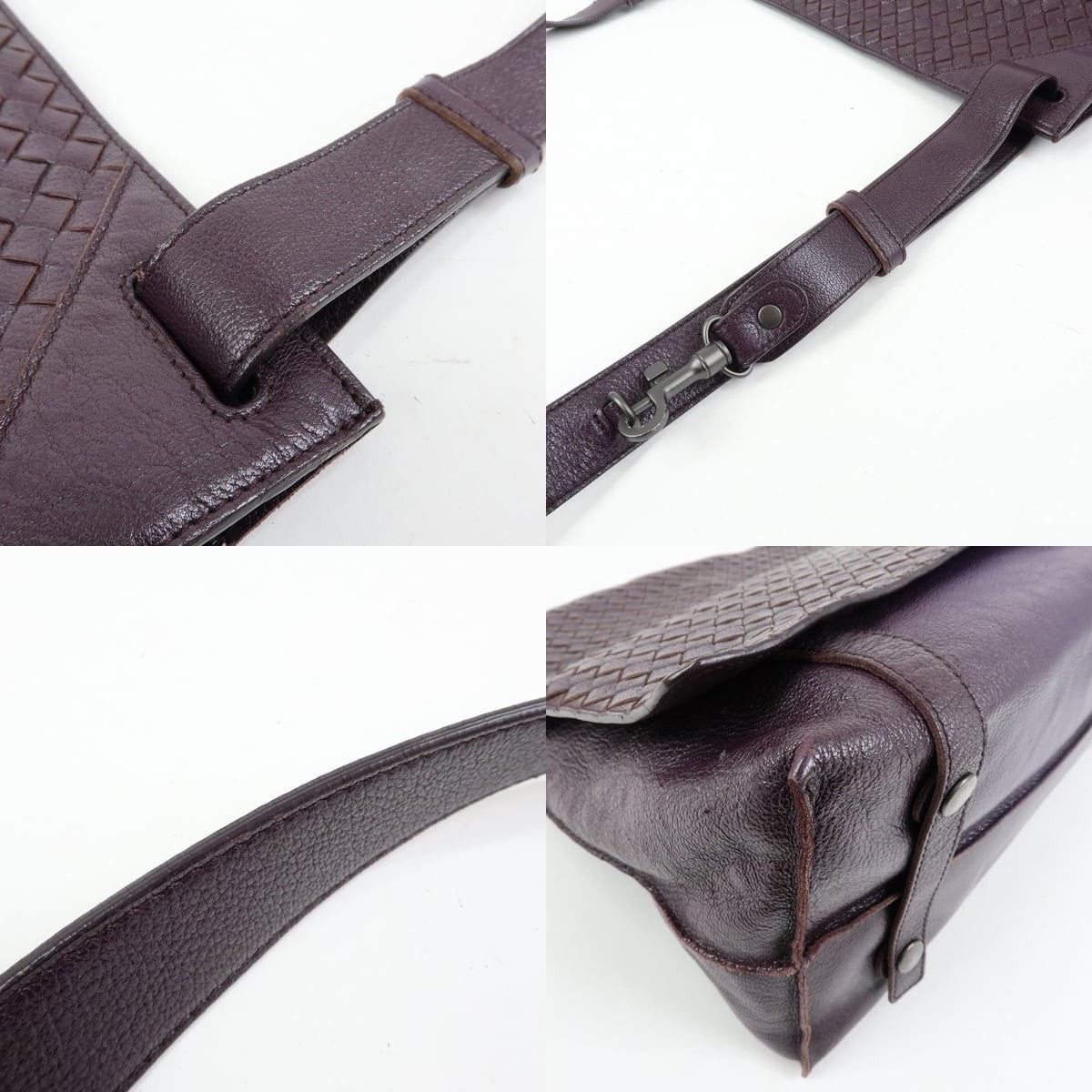 Bottega Veneta Bottega Veneta Intrecciato Messenger Crossbody Bag Size ONE SIZE - 4 Thumbnail