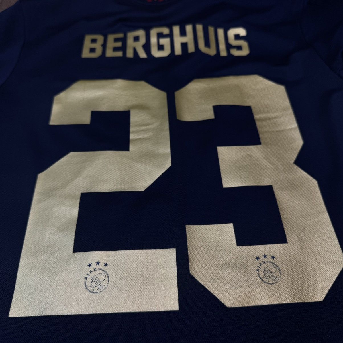 Adidas Ajax 22/23 away shirt #23 Berghuis Size US S / EU 44-46 / 1 - 4 Thumbnail
