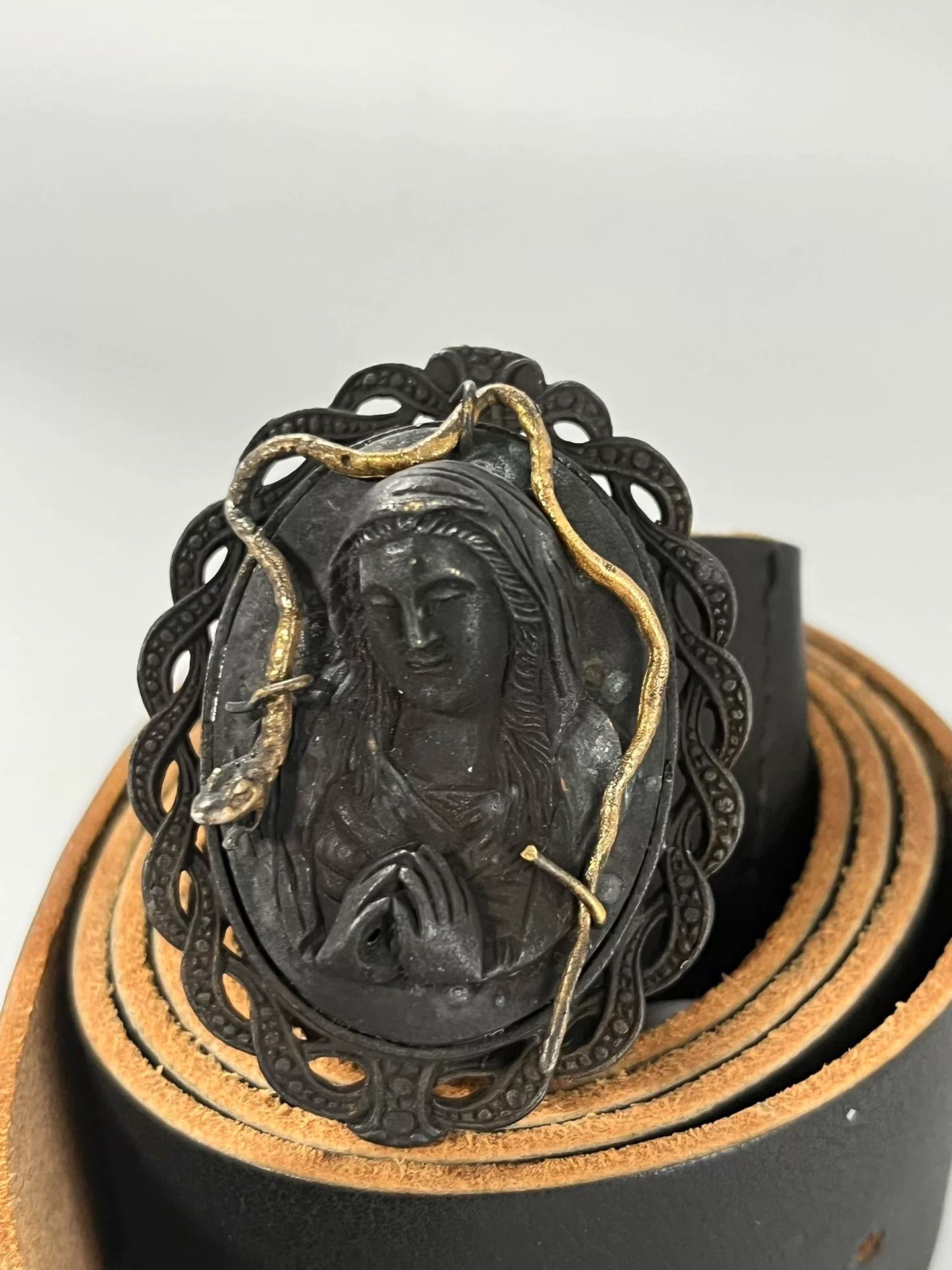 Share Spirit Homme Share Spirit Snake Portrait Belt Size ONE SIZE - 1 Thumbnail