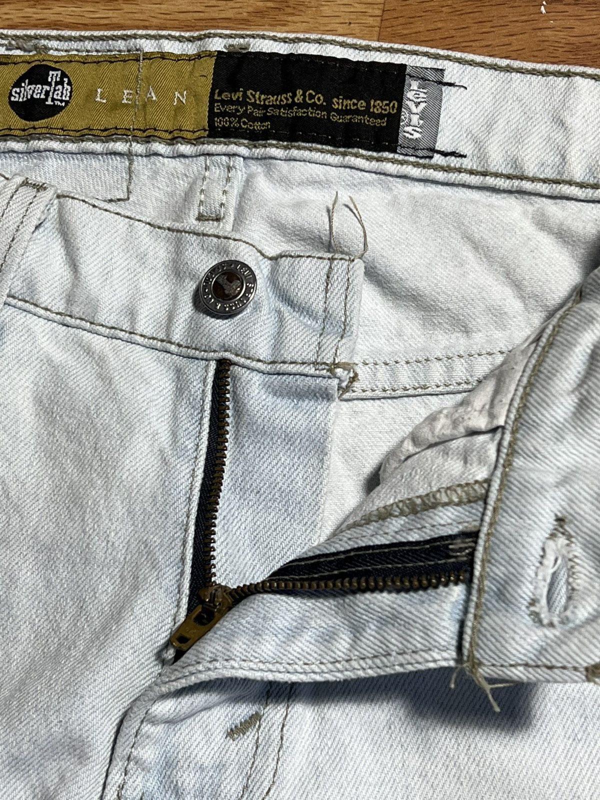 Levi's Vintage Clothing Vintage 90s Levi’s SilverTab Lean Jeans Size US 30 / EU 46 - 5 Thumbnail