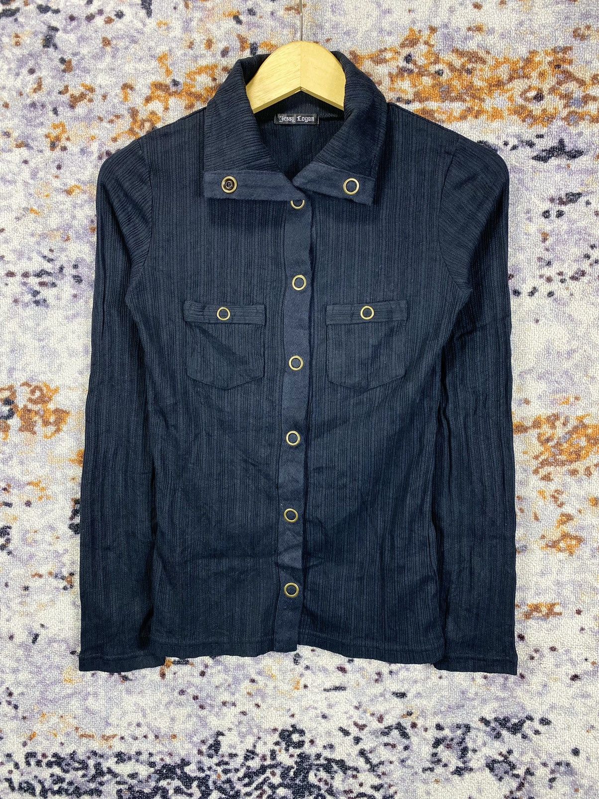 Japanese Brand Gothic Long Sleeve western Jessy logan Japan Size US M / EU 48-50 / 2 - 1 Thumbnail