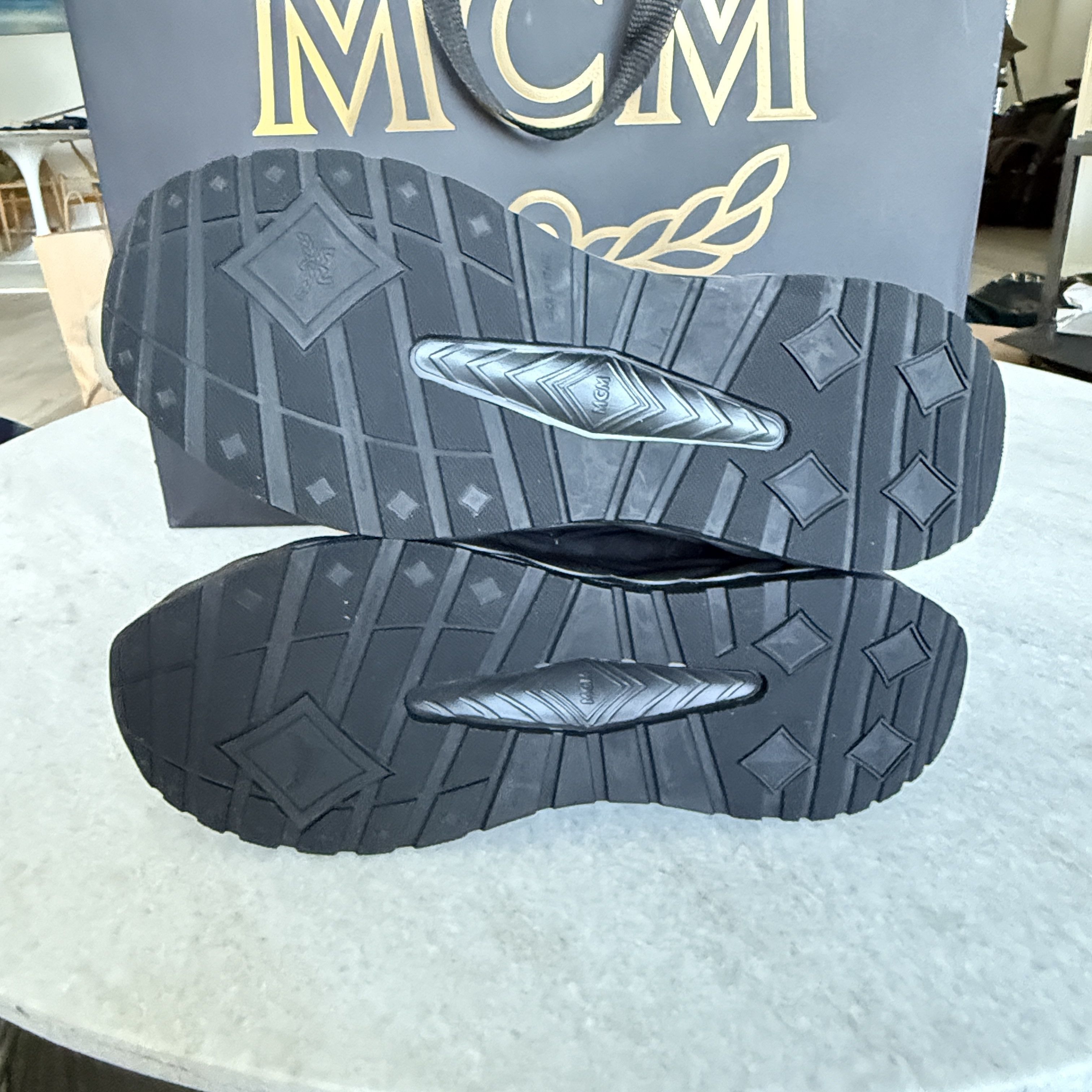 MCM MCM Skywander Low Top Sneakers Men's Black, Sz 44 Size US 11 / EU 44 - 2 Thumbnail