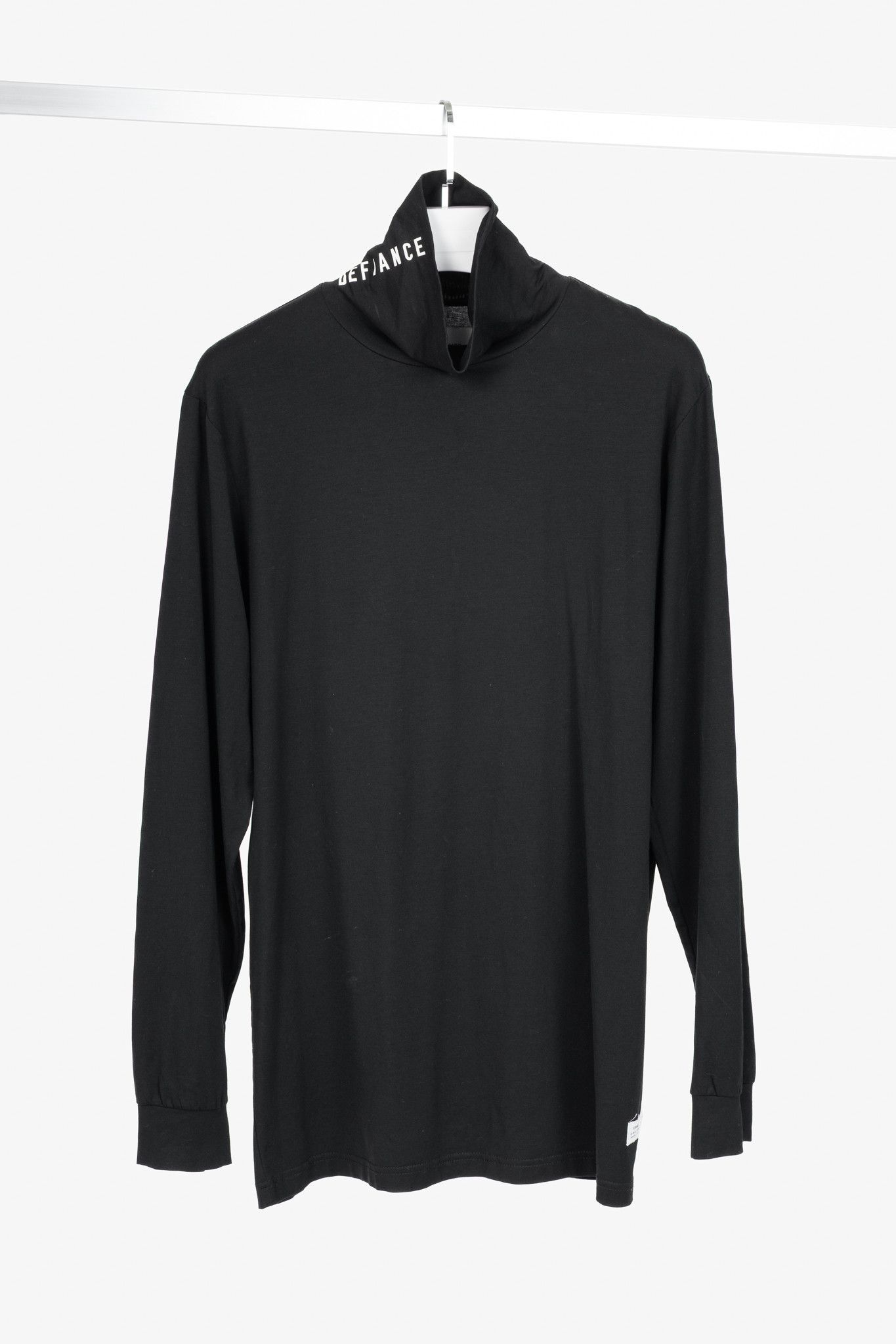 Stampd Stampd AW16 Cotton/Modal Jersey Defiance Printed Turtleneck Size US M / EU 48-50 / 2 - 1 Thumbnail