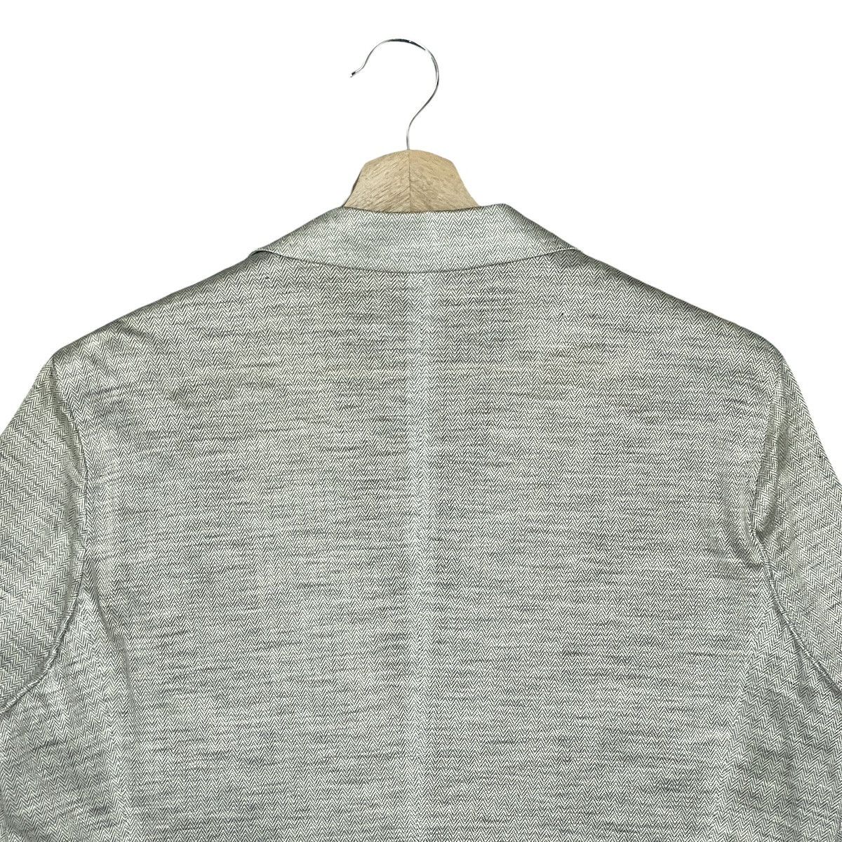 Allegri Vintage Allegri Grey Linen Blend Safari Style Blazer Jacket Size US S / EU 44-46 / 1 - 10 Thumbnail