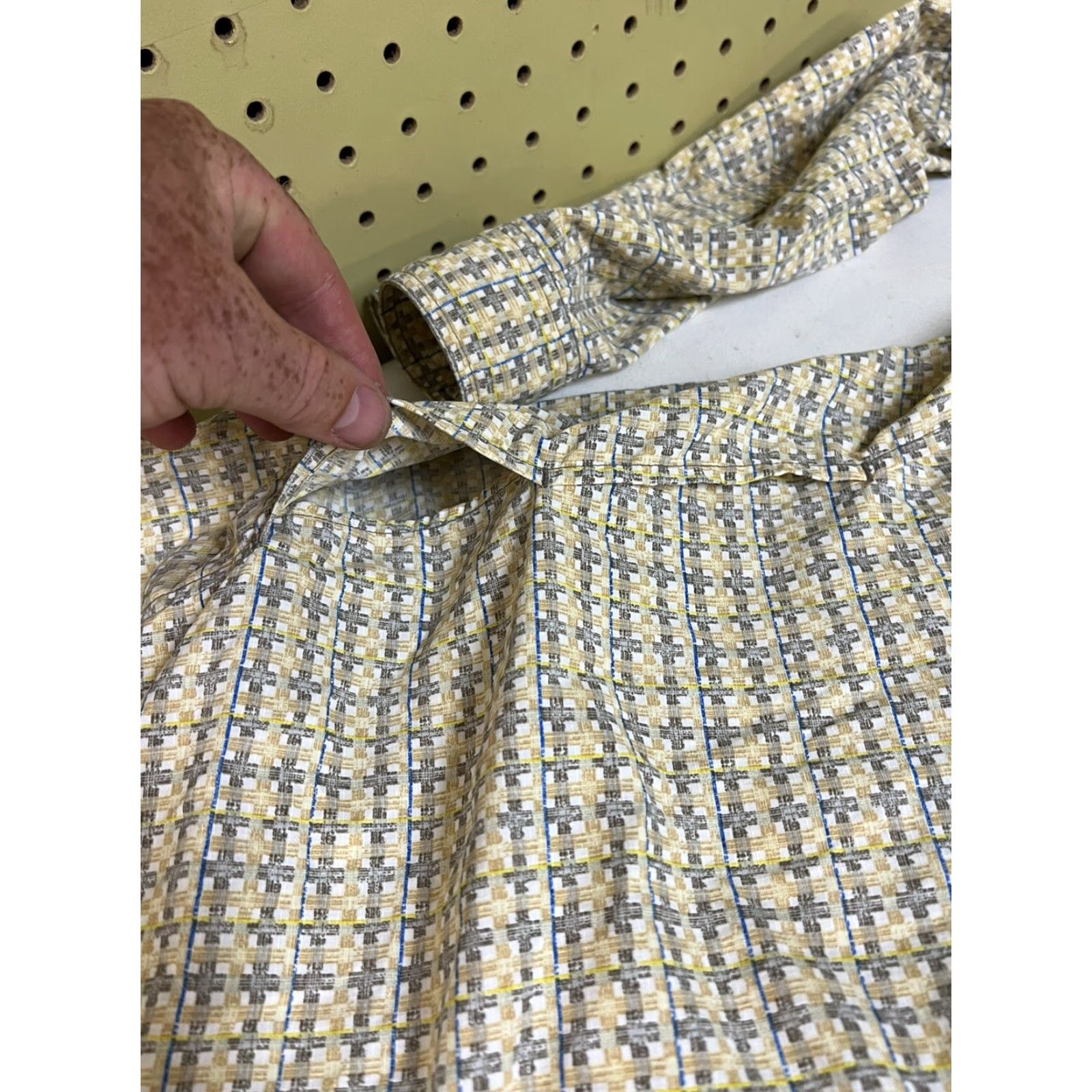 ExOfficio Vented ExOfficio Shirt Button-Up Plaid LS Men M Multicolor Nylon Insect Shield Long Sleeve Mens Size US M / EU 48-50 / 2 - 7 Thumbnail
