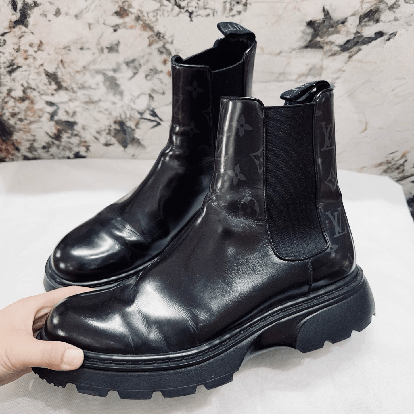 Louis Vuitton Louis Vuitton Monogram Ankle Boots Size US 7.5 / EU 40-41 - 1 Thumbnail