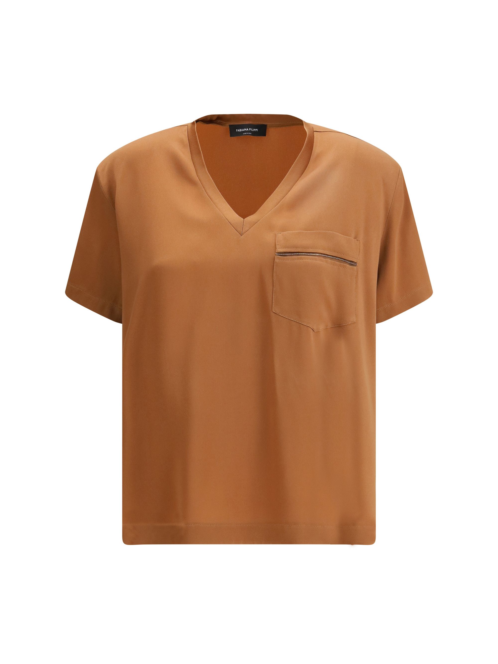 Fabiana Filippi Short-sleeved T-shirt Size M / US 6-8 / IT 42-44 - 1 Thumbnail