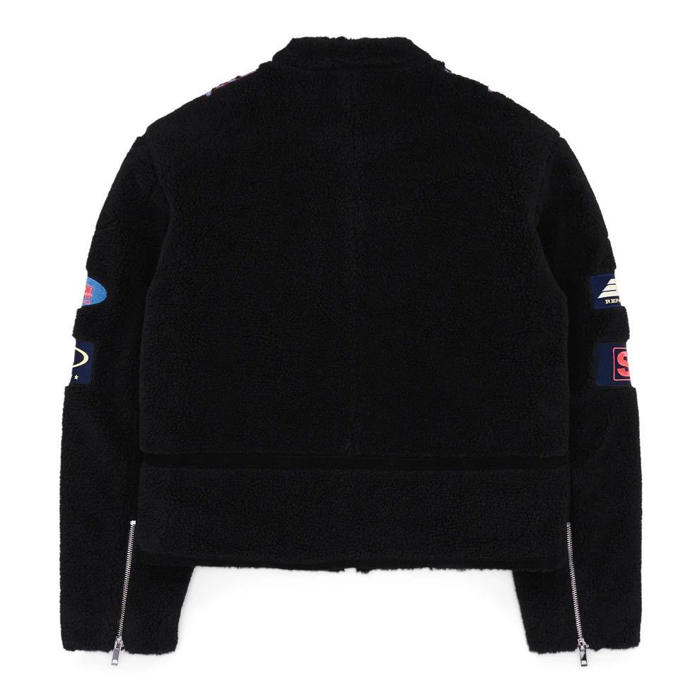 Sp5der Sp5der Black Sherpa Hunter Moto Jacket Size US M / EU 48-50 / 2 - 17 Thumbnail