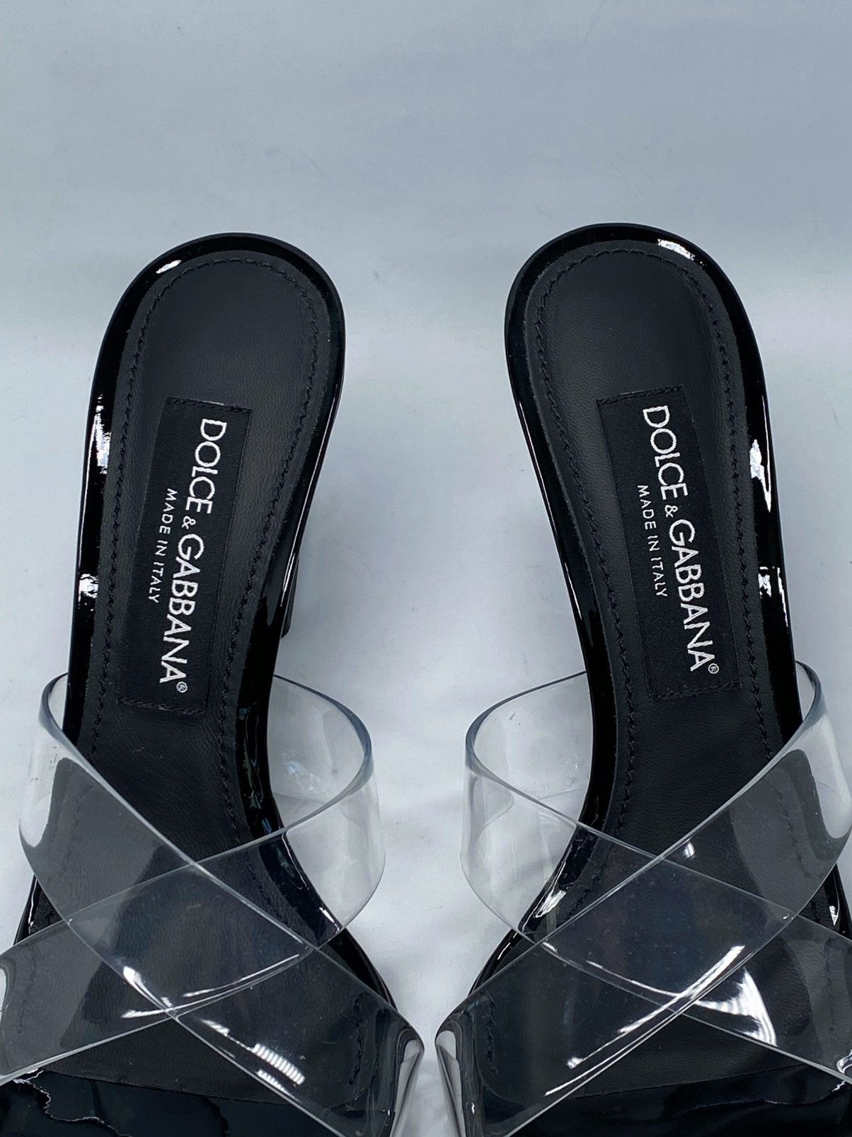 Dolce & Gabbana Dolce&Gabbana DG Heel PVC Mules size 37.5 Size US 7.5 / IT 37.5 - 5 Thumbnail