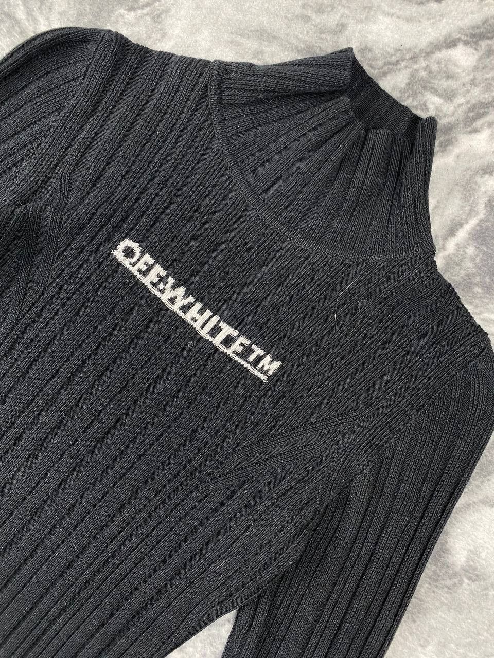 Off-White Off-White Dress Viscose Women Size 38 Black Size XS / US 0-2 / IT 36-38 - 2 Thumbnail