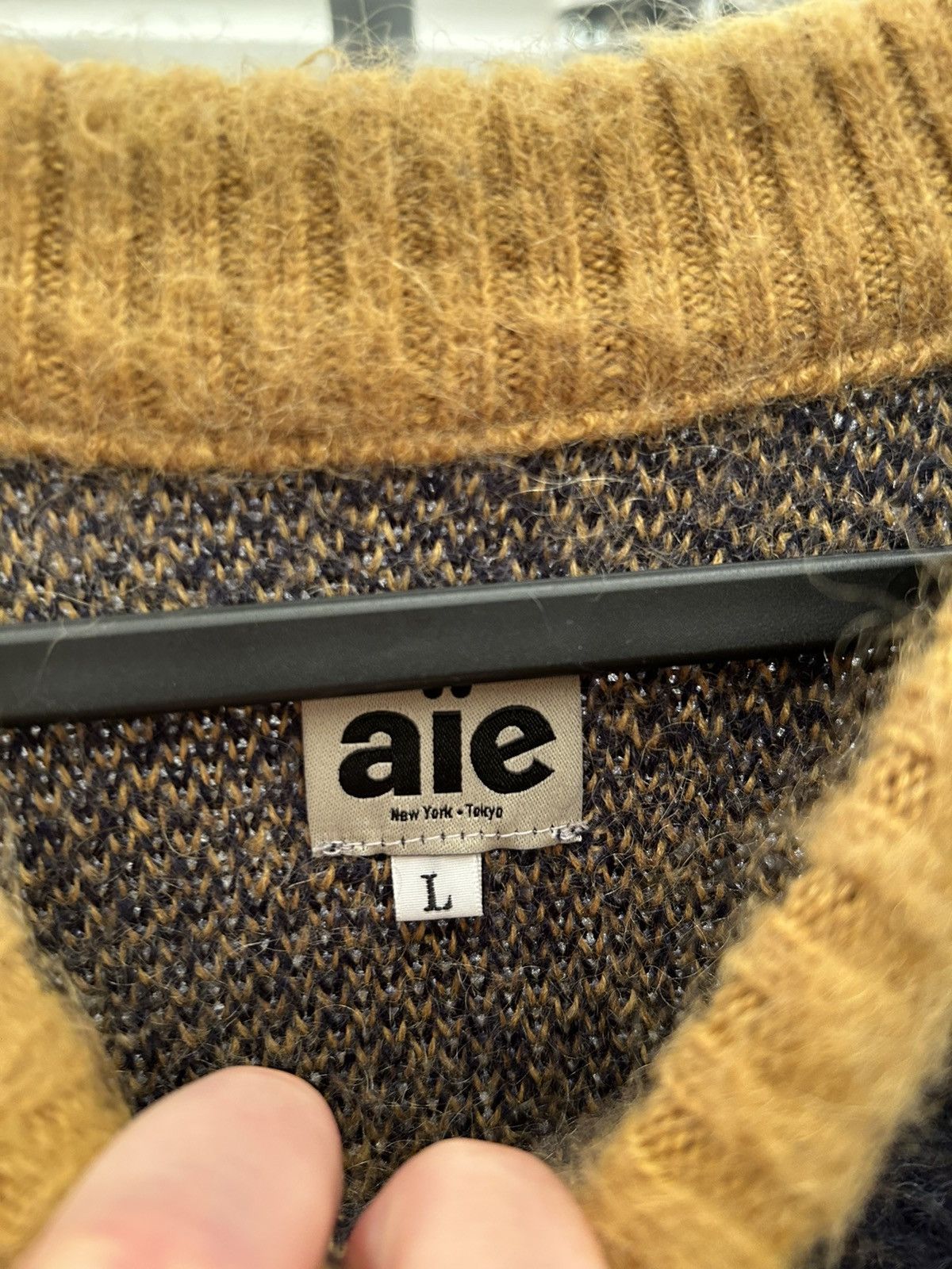Nepenthes AIE Mohair Jumper Size US L / EU 52-54 / 3 - 3 Thumbnail