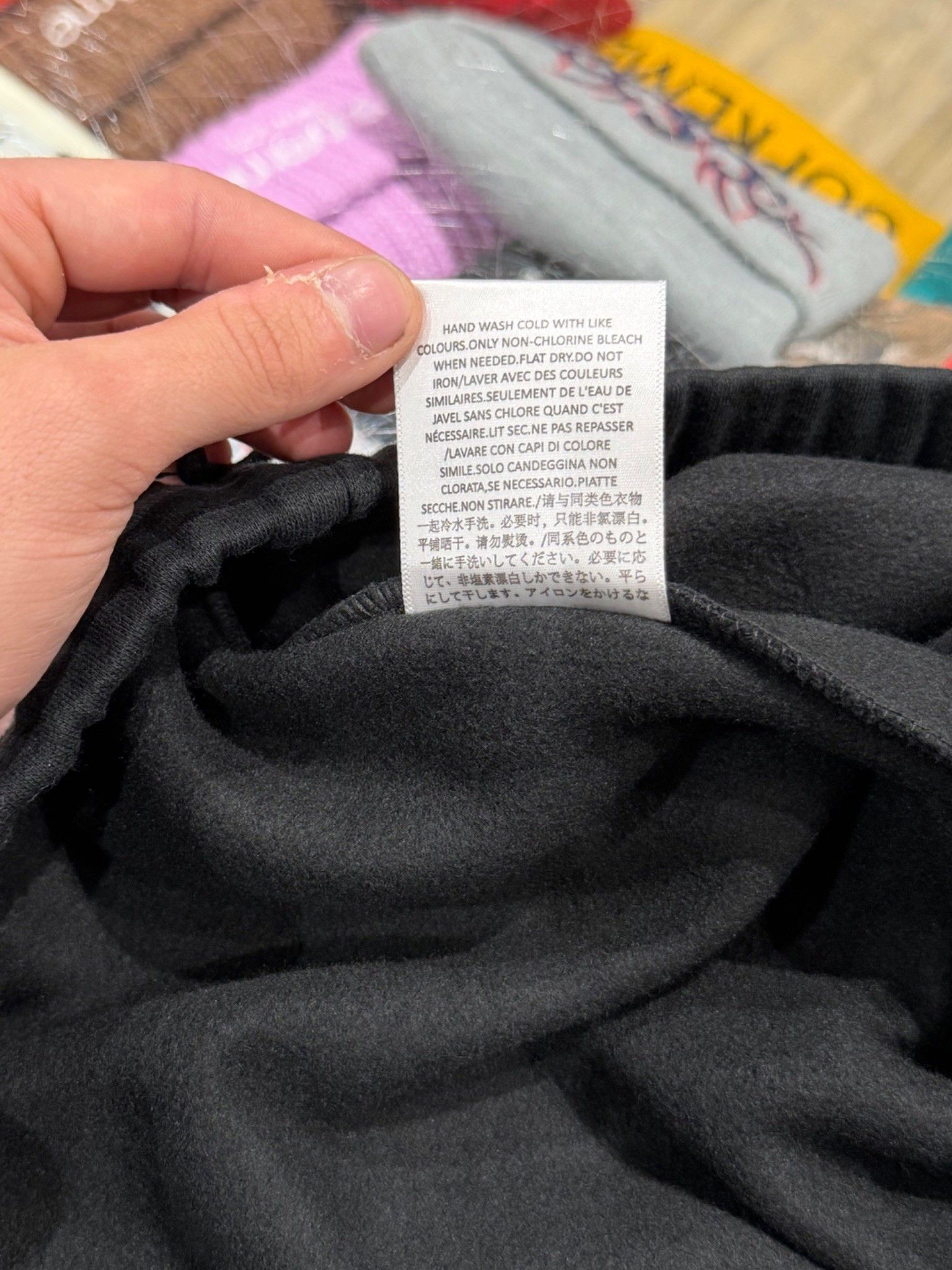 Fear of God Fear of God Essentials Vintage Fleece Sweatpant Jet Black Size US 34 / EU 50 - 10 Thumbnail