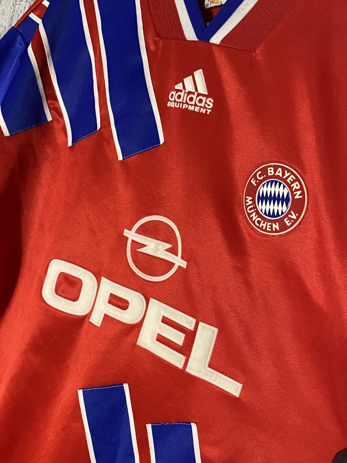 Adidas Vintage Bayern Munich Adidas Soccer Jersey 1993 Home Footbal Size US S / EU 44-46 / 1 - 2 Thumbnail