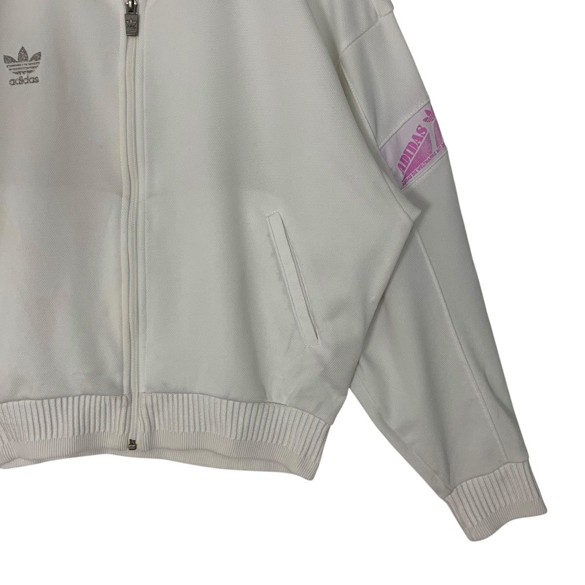 Adidas Vintage adidas Jaspo JapaneseBrand SportWear Tracktop Size US L / EU 52-54 / 3 - 5 Thumbnail