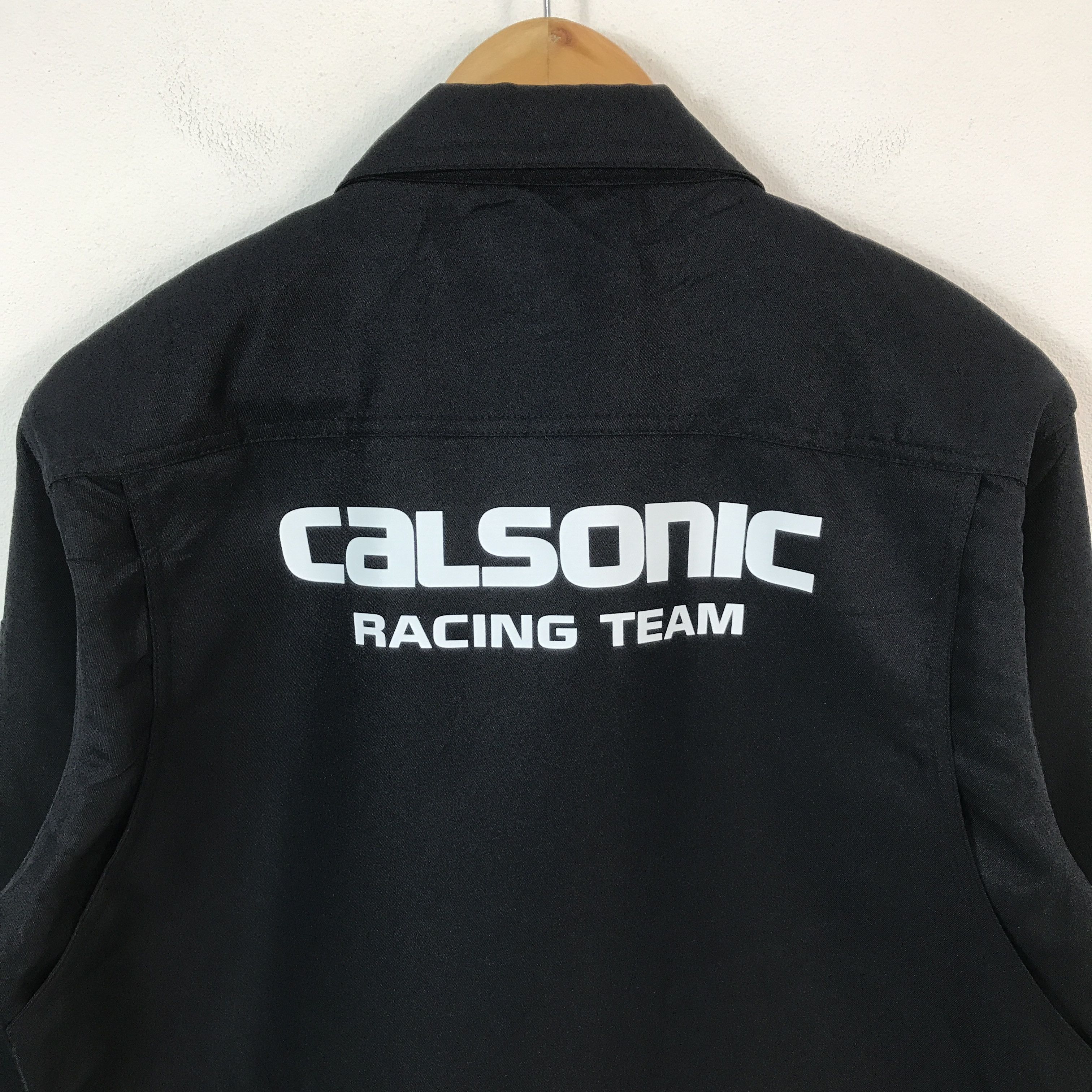 Japanese Brand Vtg calsonic racing team Japan F1 design jacket Size US L / EU 52-54 / 3 - 4 Thumbnail