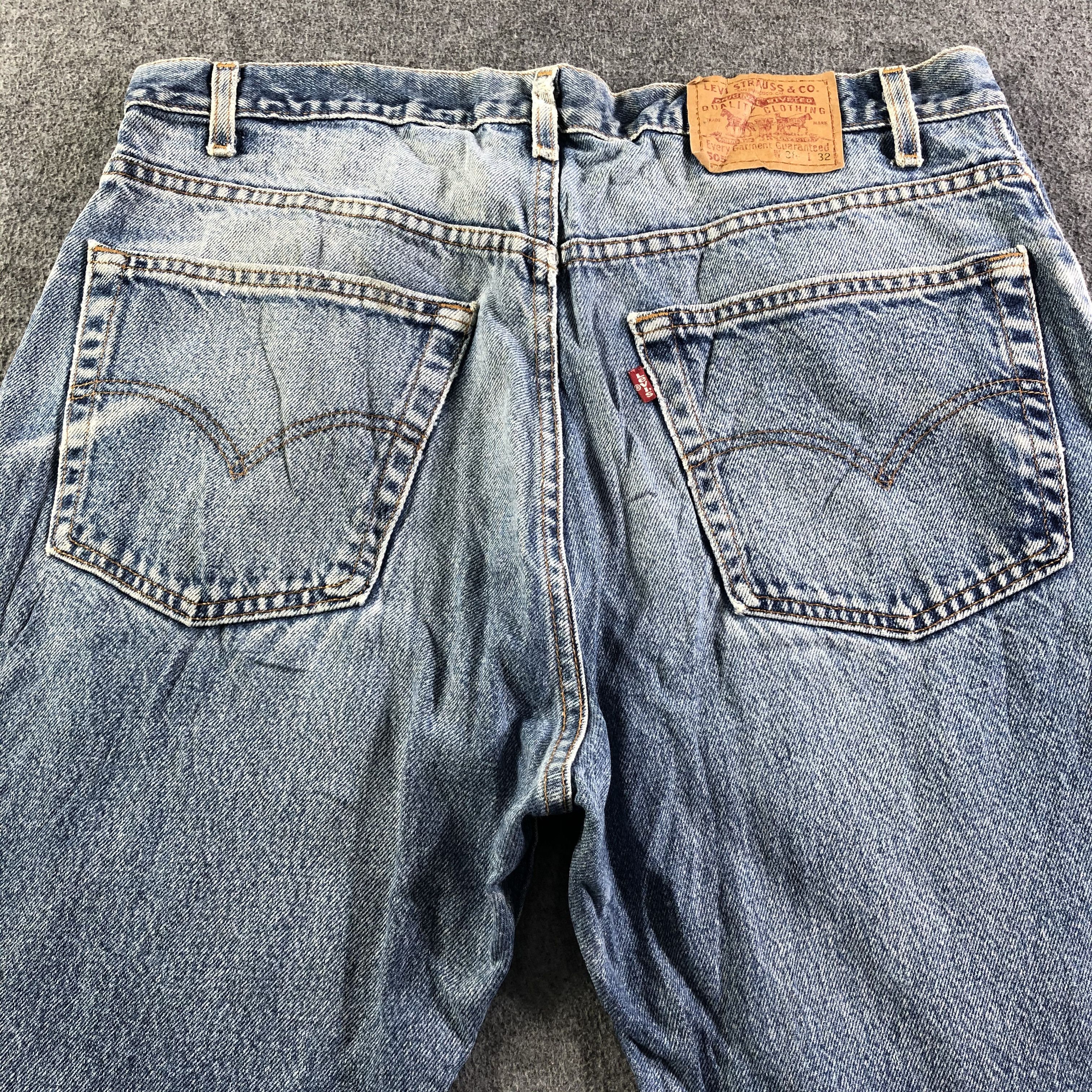 Levi's Vintage Blue Wash Levis 505 Jeans-J3209 Size US 38 / EU 54 - 4 Thumbnail