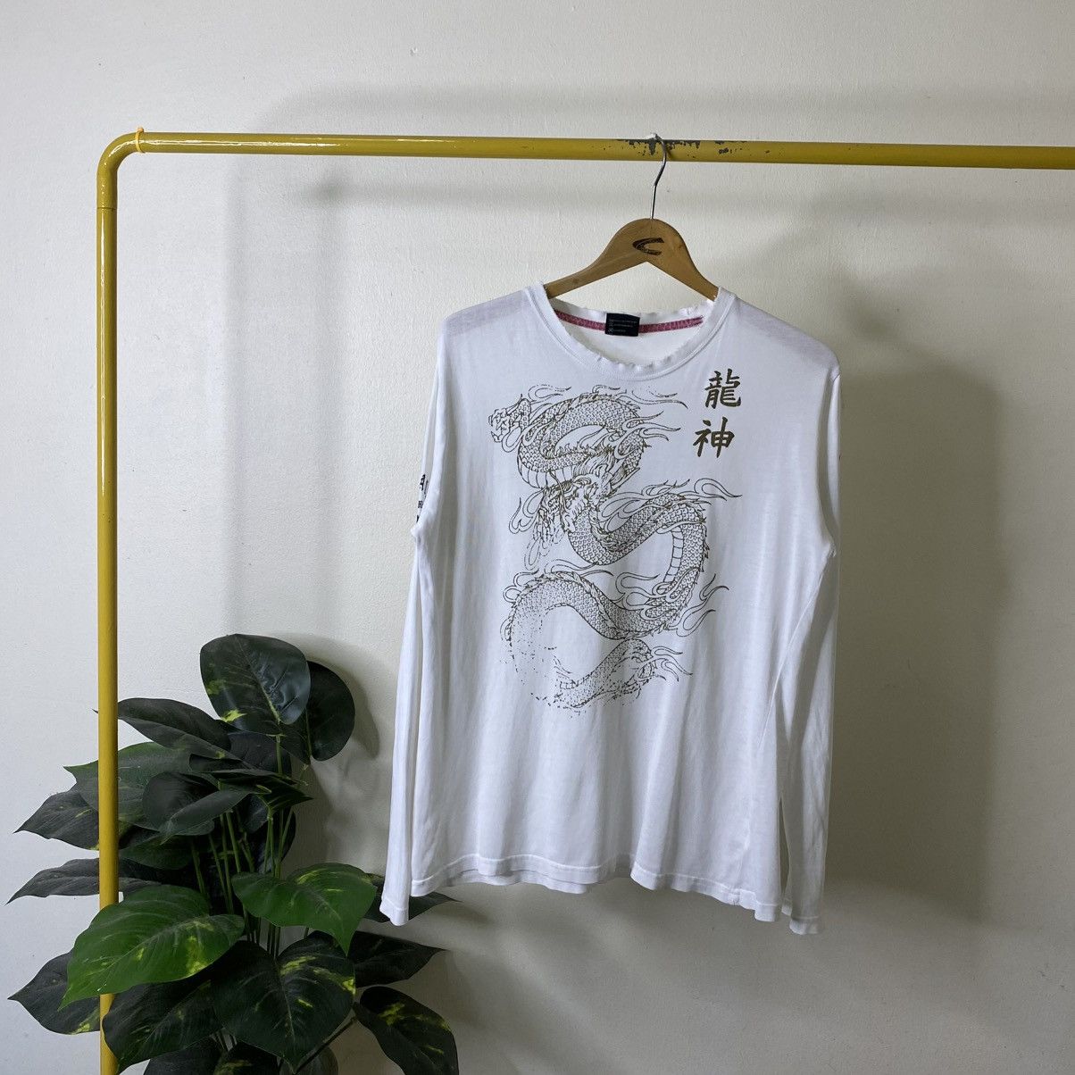 Vintage Y2K Vintage Biker core "Mabudachi" Dragon Rockabilly Style Size US M / EU 48-50 / 2 - 1 Thumbnail