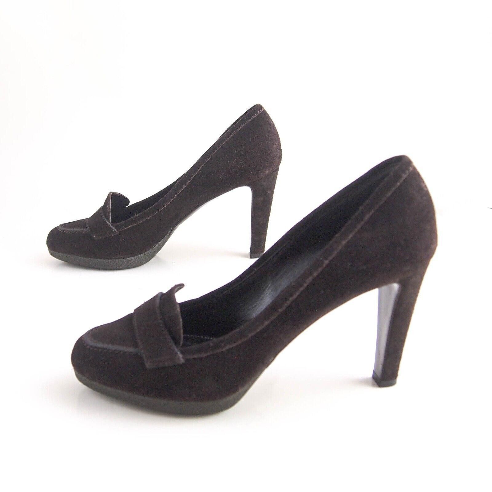Sergio Rossi Sergio Rossi Heels Pump Brown Suede Womens US 7.5 EU 37.5 Size US 7.5 / IT 37.5 - 2 Thumbnail