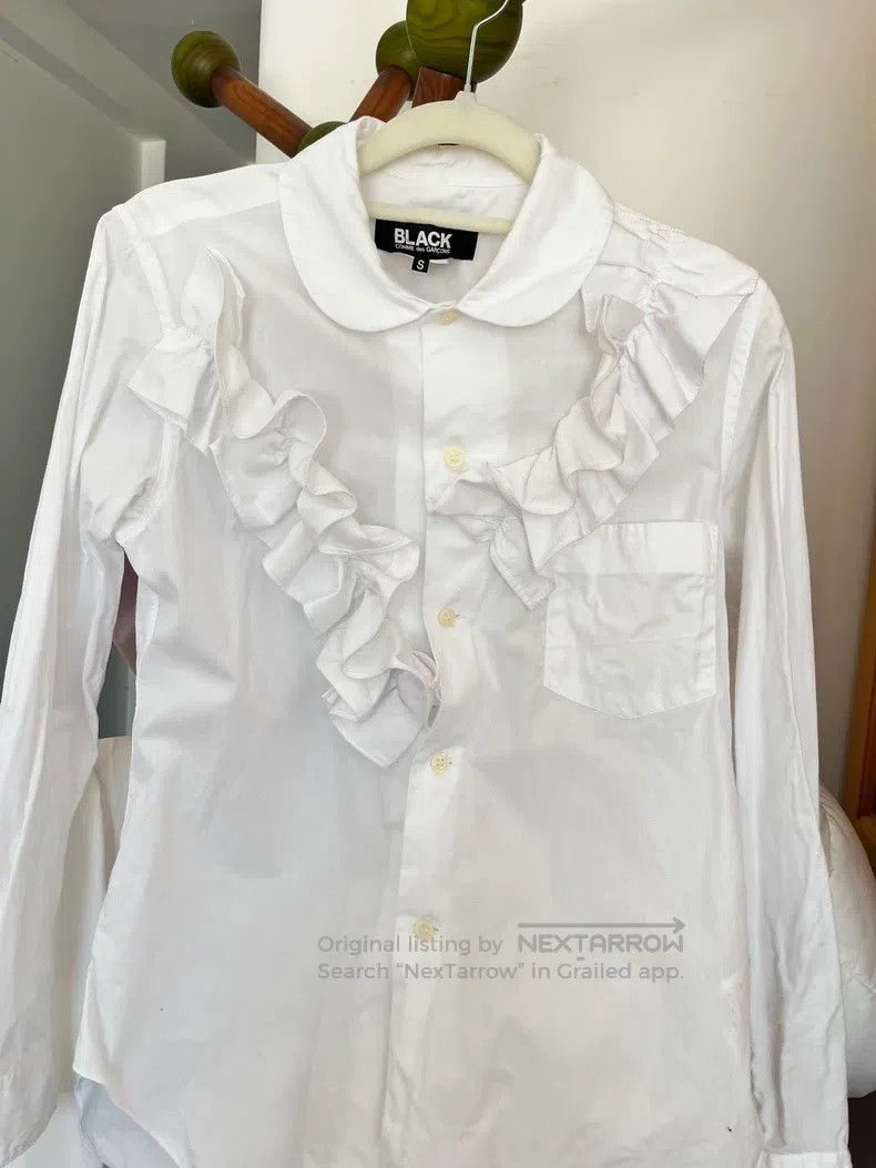 Comme des Garcons Comme Des Garcons Classic long-sleeve shirt with ruffles m Size S / US 4 / IT 40 - 9 Thumbnail