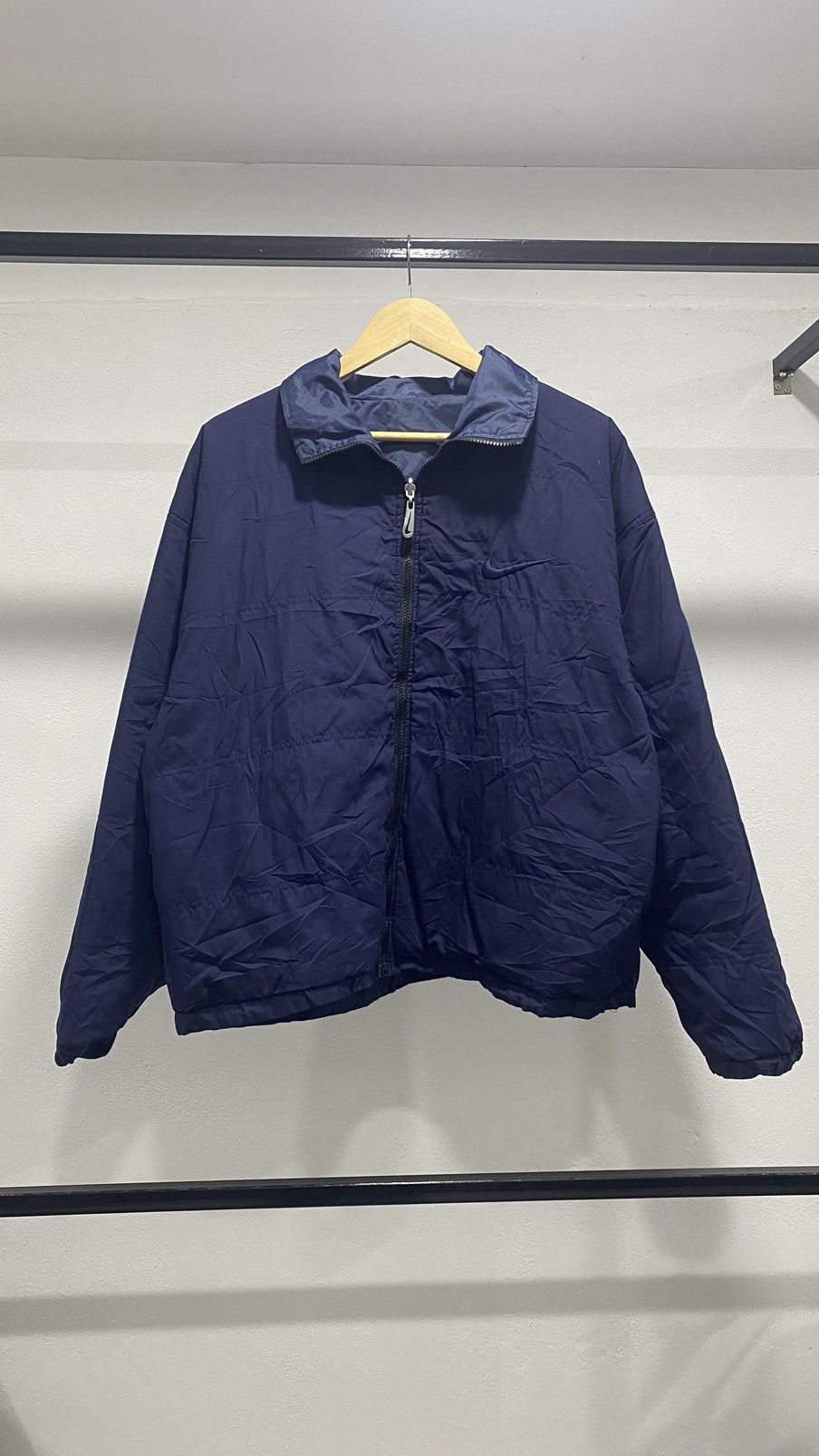 Nike Vintage Nike Big Swoosh Reversible Down Jacket Boxy Size US M / EU 48-50 / 2 - 8 Thumbnail