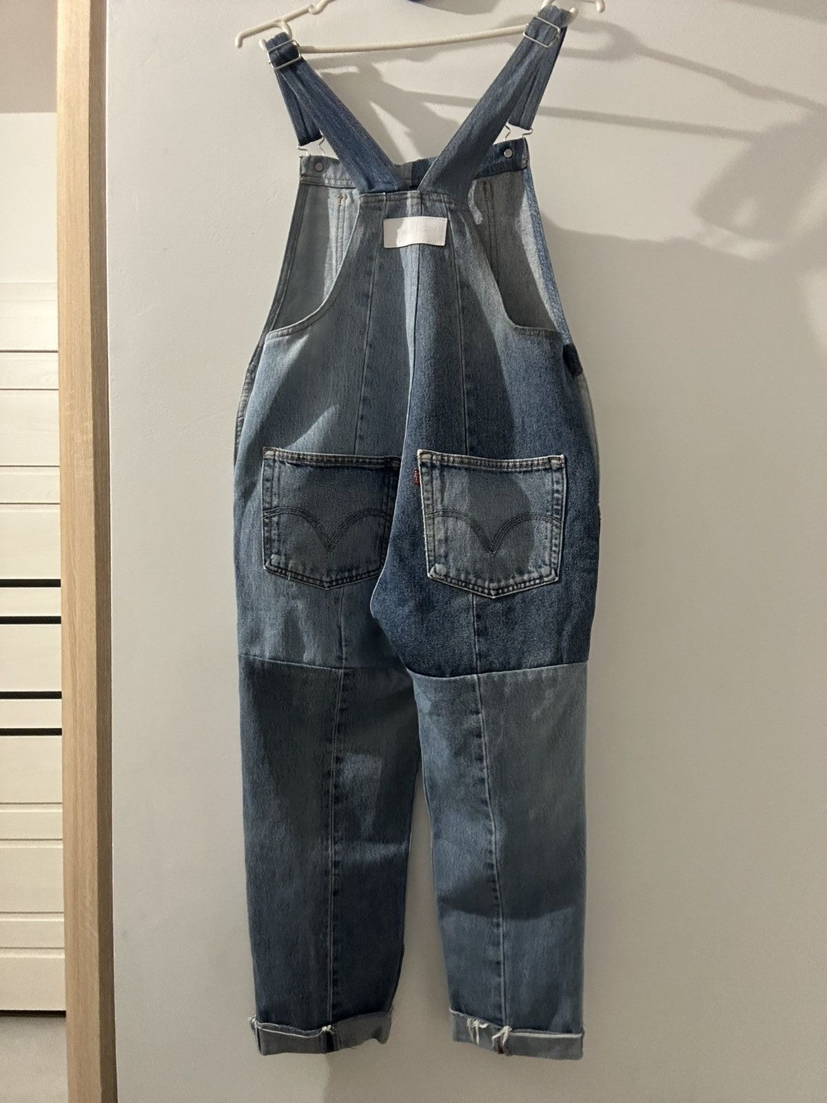 RE/DONE RE/DONE x Levi's unique patchwork dungarees Size 30" / US 8 / IT 44 - 14 Thumbnail