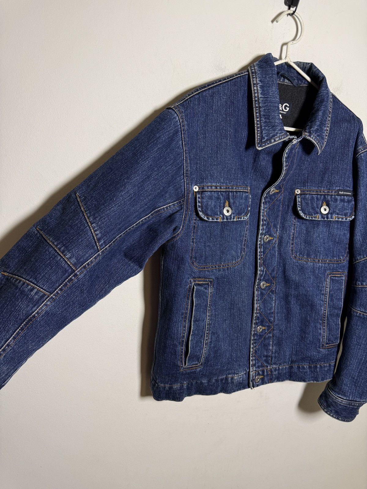 Dolce & Gabbana dolce&gabbana y2k archive multipocket denim/wool jacket Size US L / EU 52-54 / 3 - 7 Thumbnail