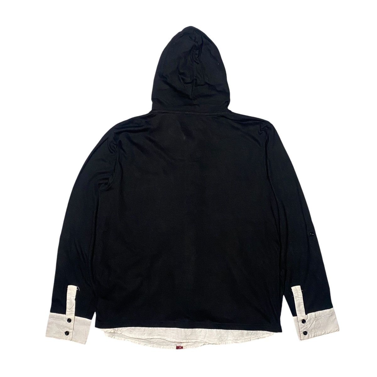 If Six Was Nine 2000's Sorridere Gothic Double Layer Hoodie L/S Size US M / EU 48-50 / 2 - 8 Thumbnail