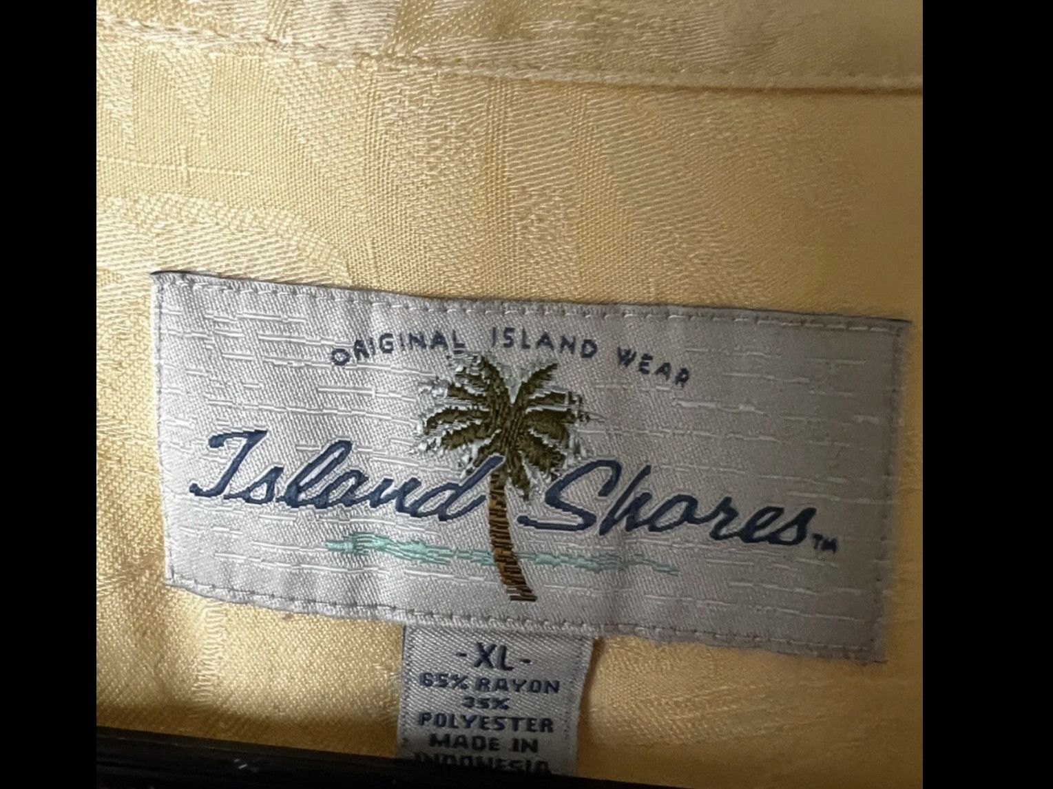 Island Shores Men’s Island Shores Dress Shirt Original Island Wear Size US XL / EU 56 / 4 - 2 Thumbnail