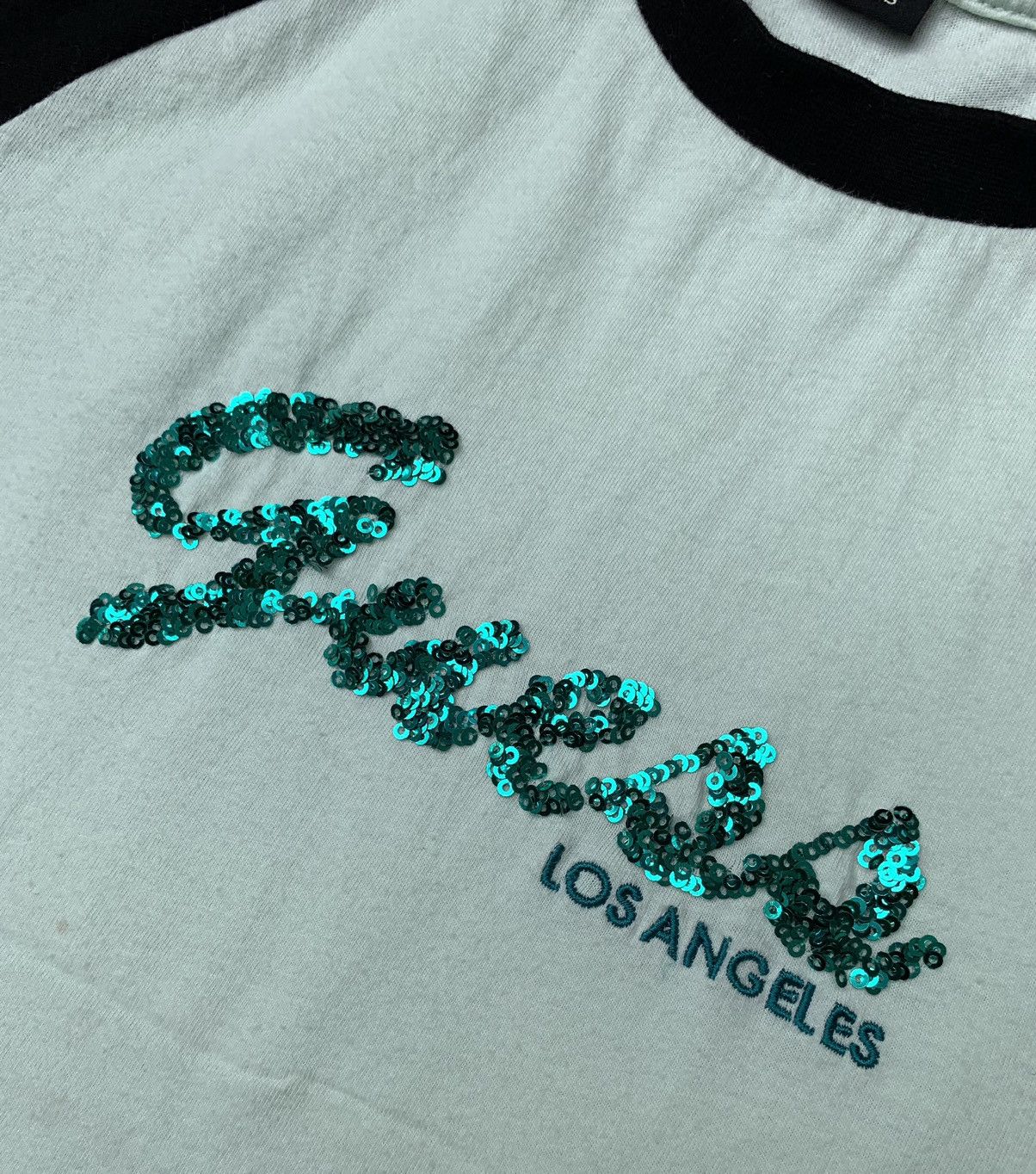 Guess Guess Los Angeles Sequin Logo Top Tee Size L / US 10 / IT 46 - 2 Thumbnail