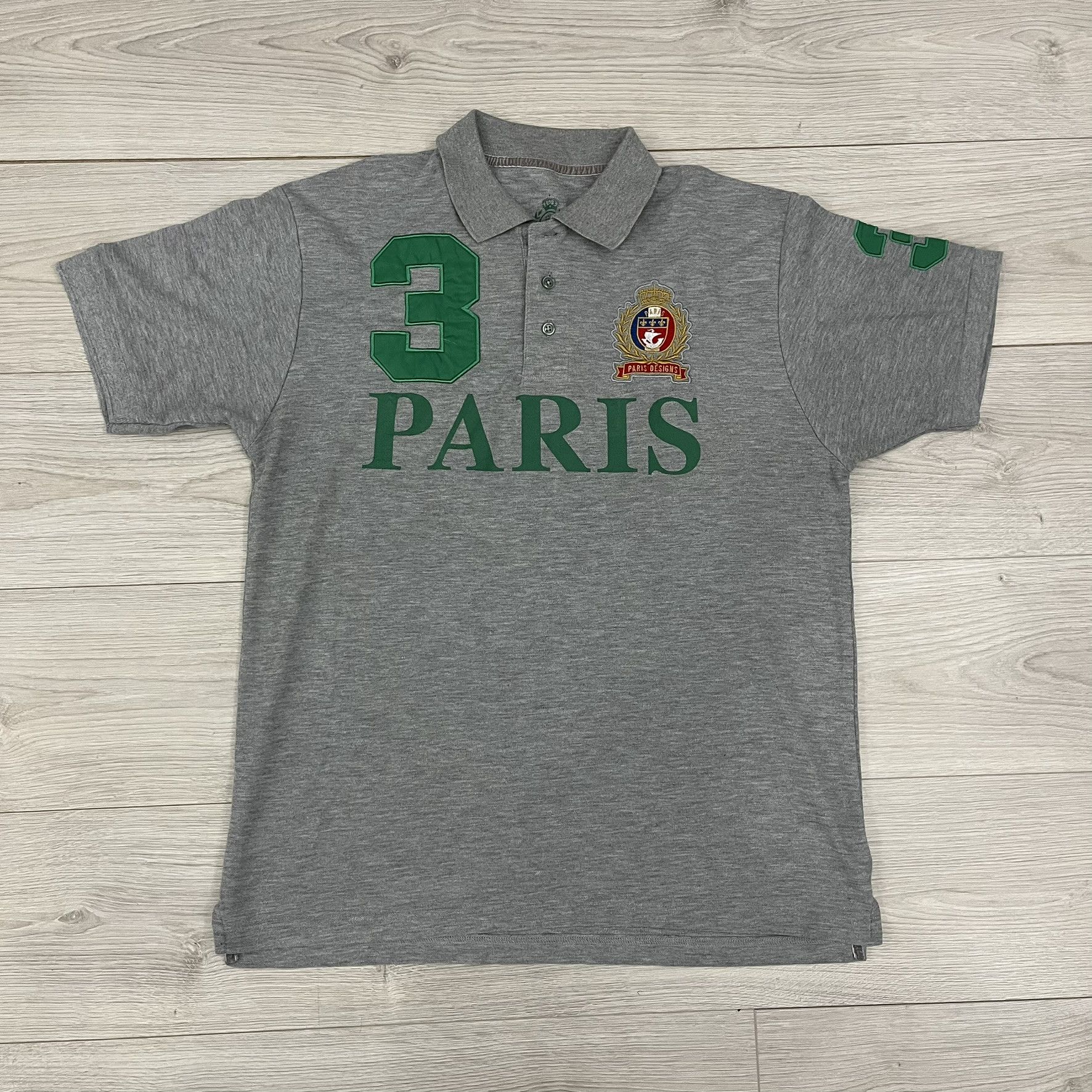 Vintage paris designs polo Size US XL / EU 56 / 4 - 1 Thumbnail