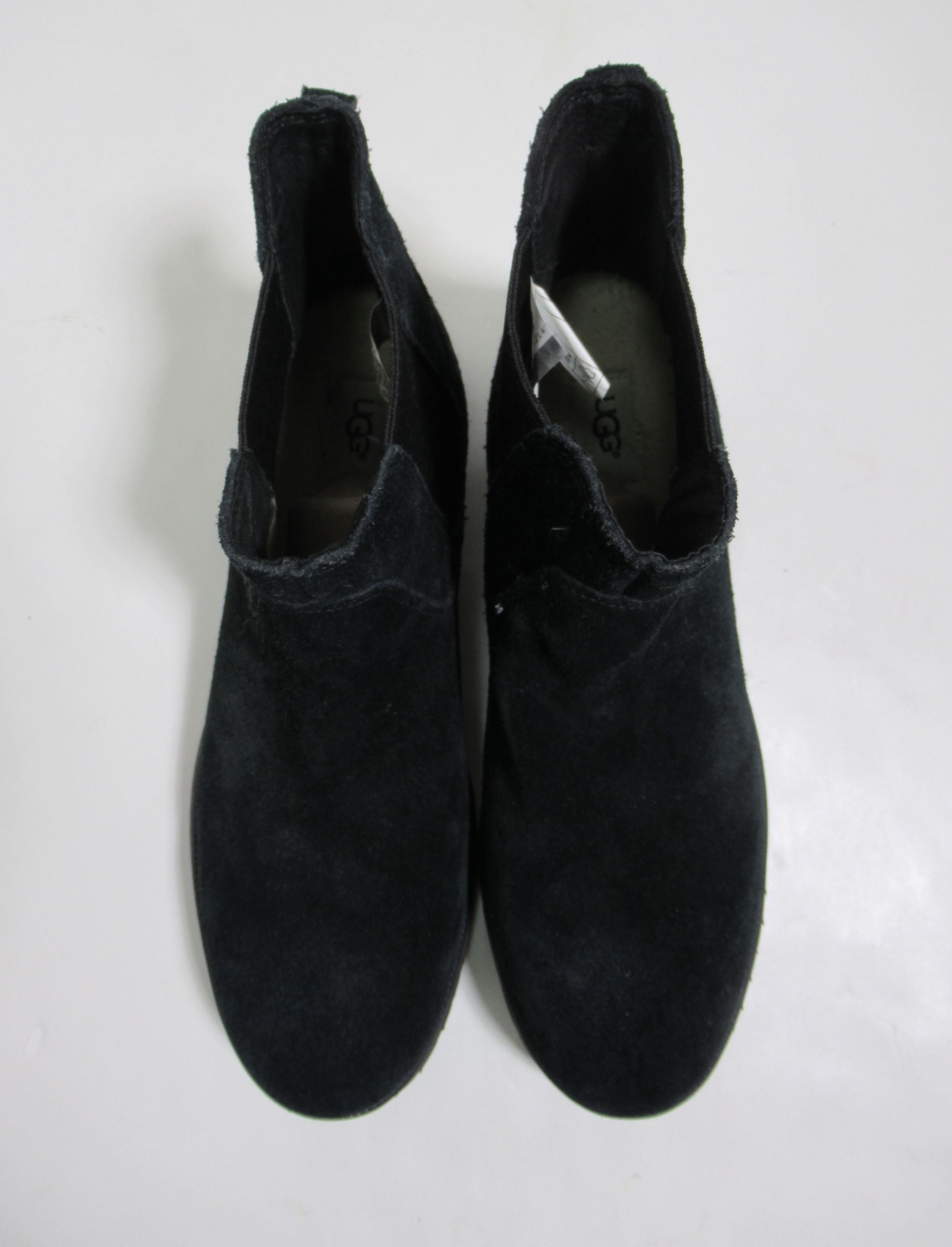 Ugg Ugg Men's Briscoe Chelsea Boots Suede Leather Black Size US 11 / EU 44 - 3 Thumbnail