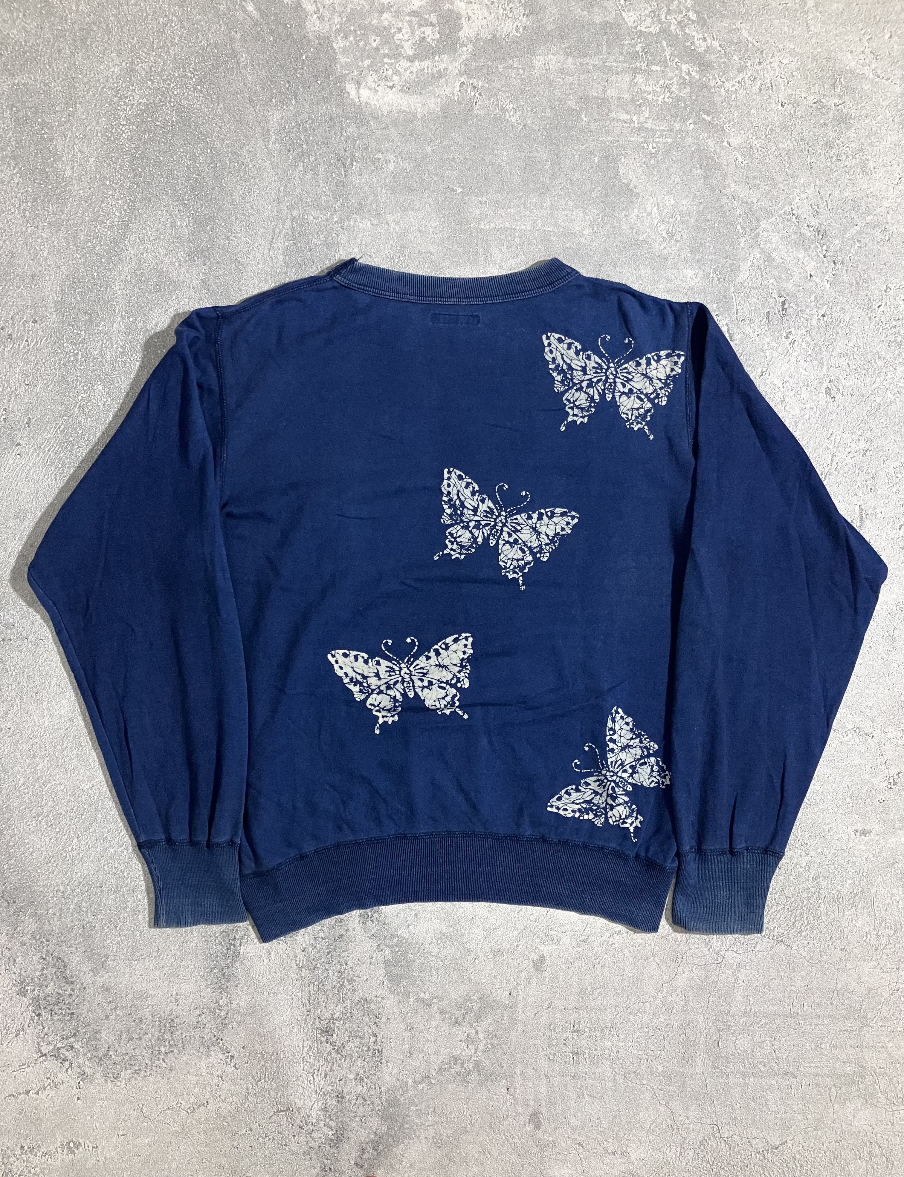 Blue Blue Japan Blue Blue Pure Indigo Dyed Sweatshirts Size US L / EU 52-54 / 3 - 6 Thumbnail