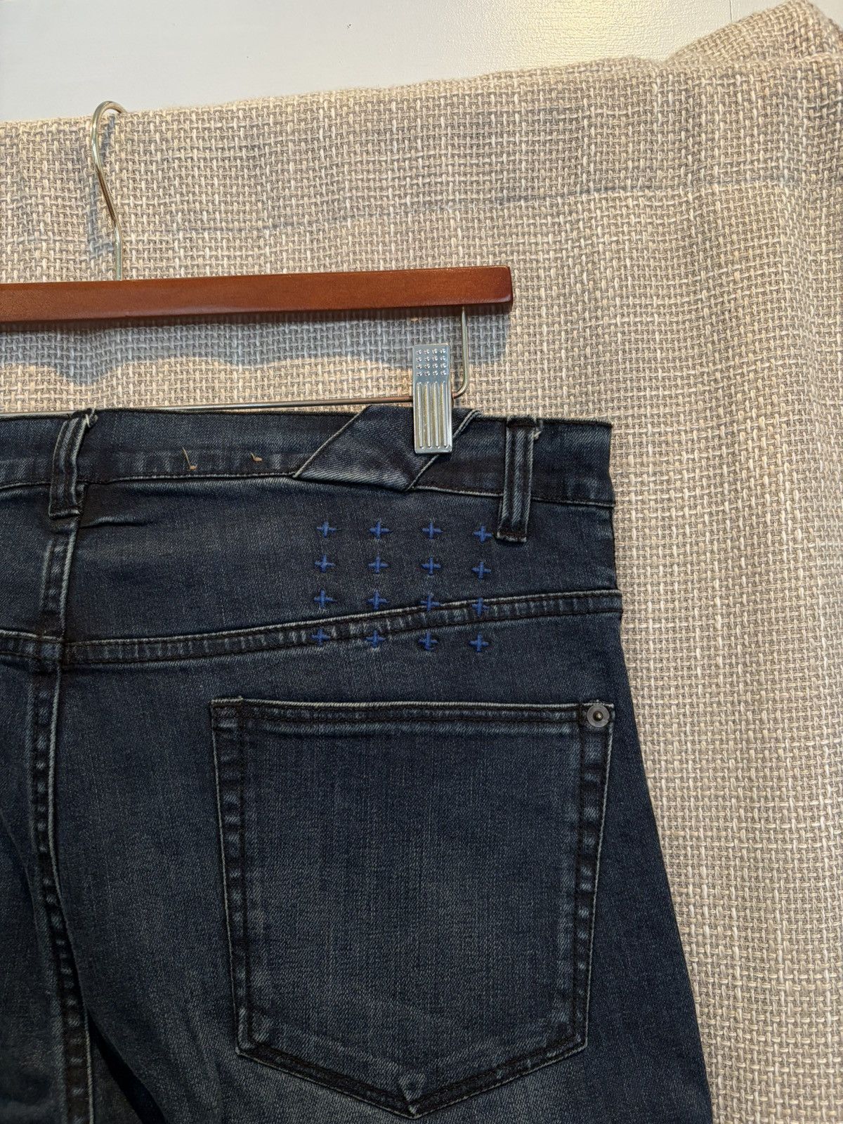 Ksubi Ksubi Chitch Jude Dark Washed Blue Denim Jeans Size US 34 / EU 50 - 3 Thumbnail