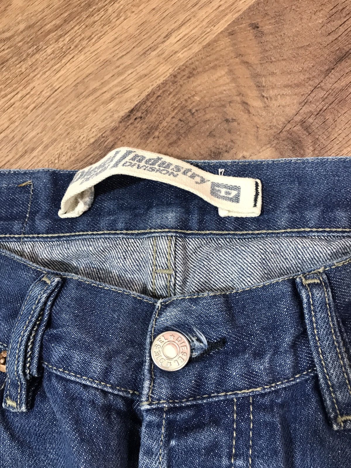 Diesel × Vintage Vintage Diesel Distressed Denim Pants Jeans Size 33 Size US 33 - 5 Thumbnail