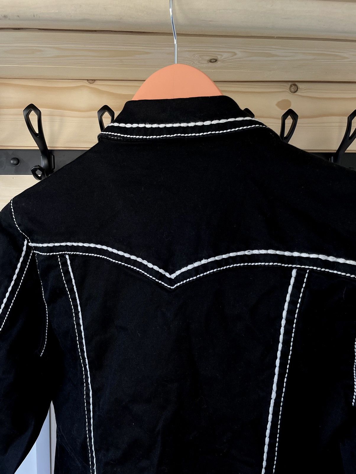 True Religion × Vintage True Religion Jimmy Trucker Jacket Y2K Rare Size US L / EU 52-54 / 3 - 9 Thumbnail