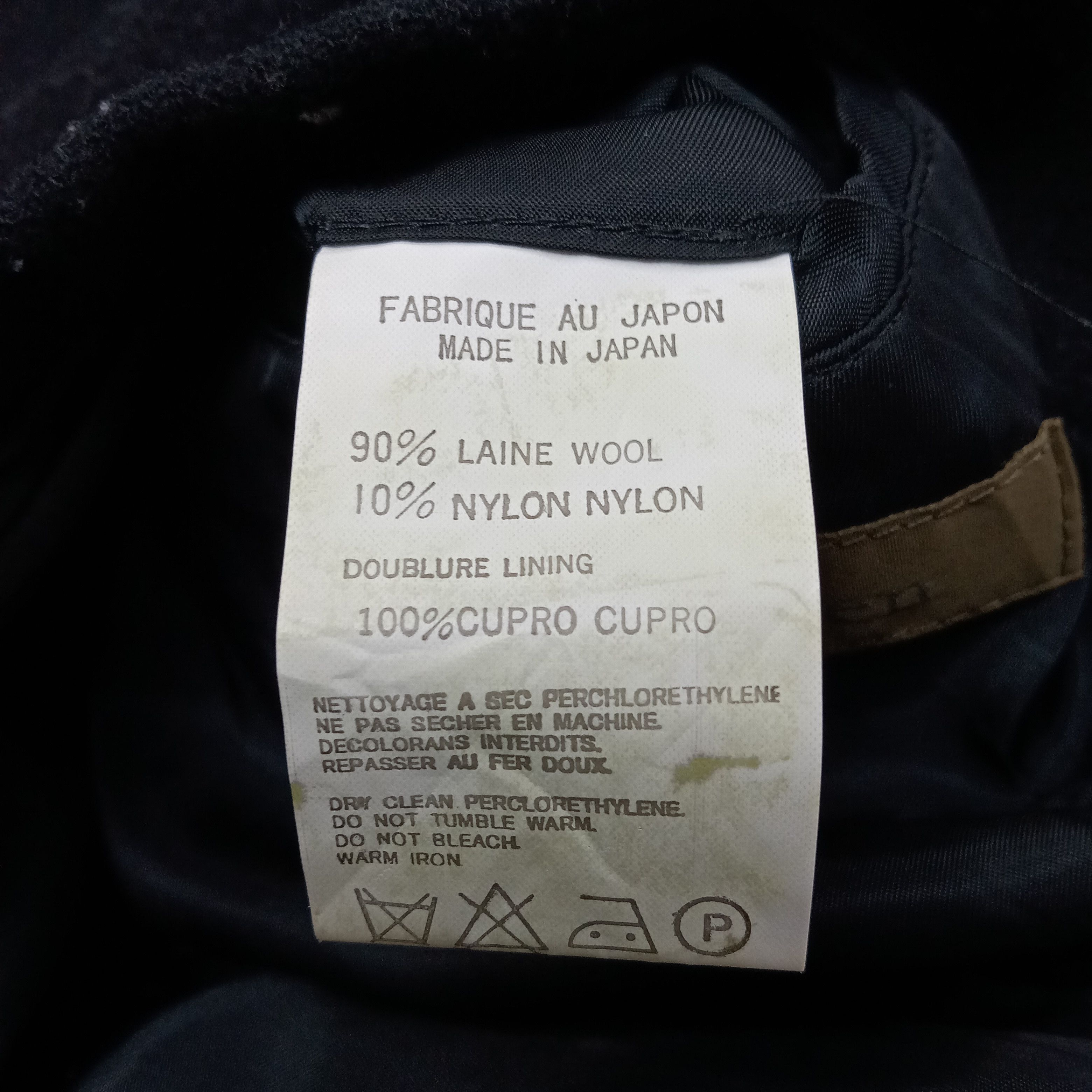 Y's Vintage Y's for Men by Yohji Yamamoto Designer Jacket C226N6 Size US M / EU 48-50 / 2 - 10 Thumbnail