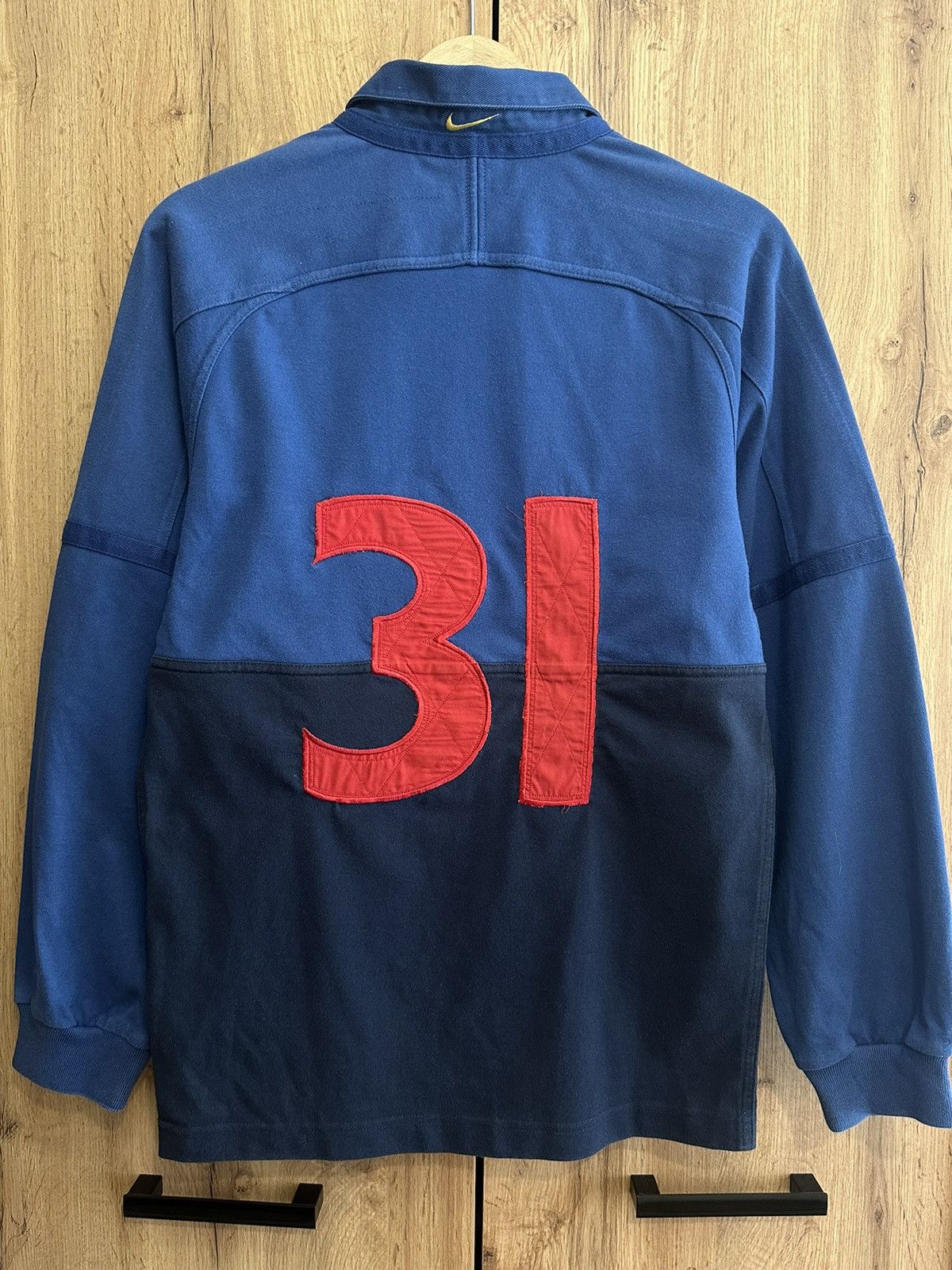 Vintage Nike FC Barcelona Jersey Long Sleeve 90s with number Size US S / EU 44-46 / 1 - 2 Thumbnail