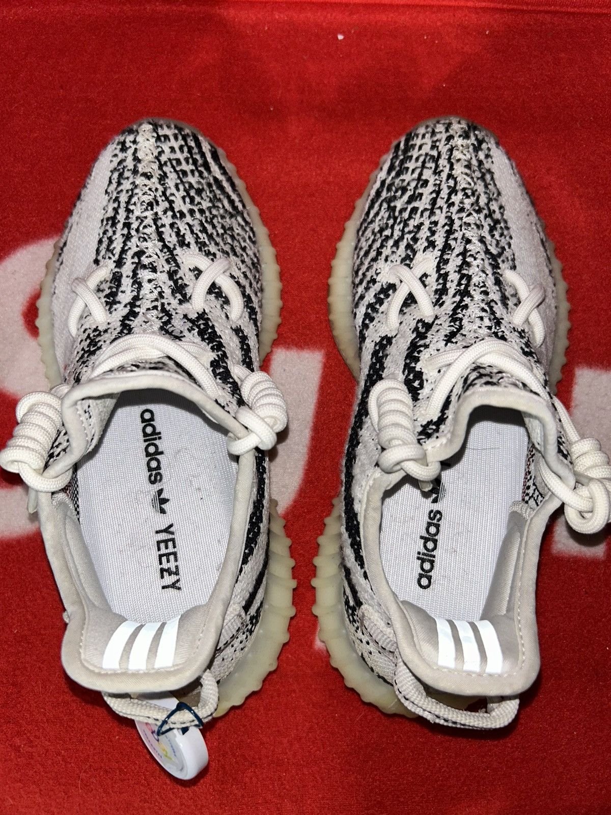 Adidas adidas Yeezy Boost 350 V2 Zebra CP9654 size 4 Size US 5 / EU 37 - 4 Thumbnail