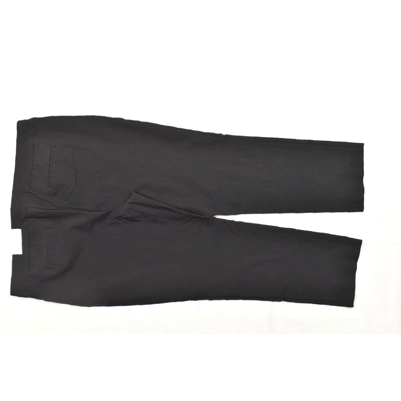 Vintage Chico's Brigitte So Slimming Black Slim Leg Pant 4R US 20R Regular Slim Women Pants Ankle Black Slimming Everyday Convenience Casual Size 42" / US 20 - 8 Thumbnail
