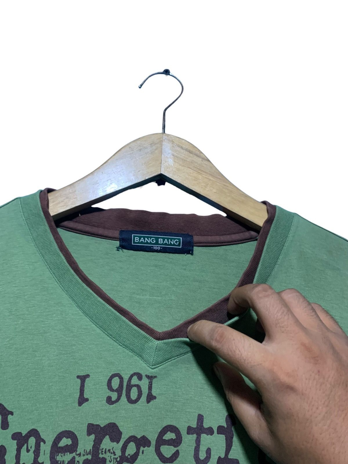 If Six Was Nine Y2k japanese poem double layer style longsleeve Size US L / EU 52-54 / 3 - 5 Thumbnail