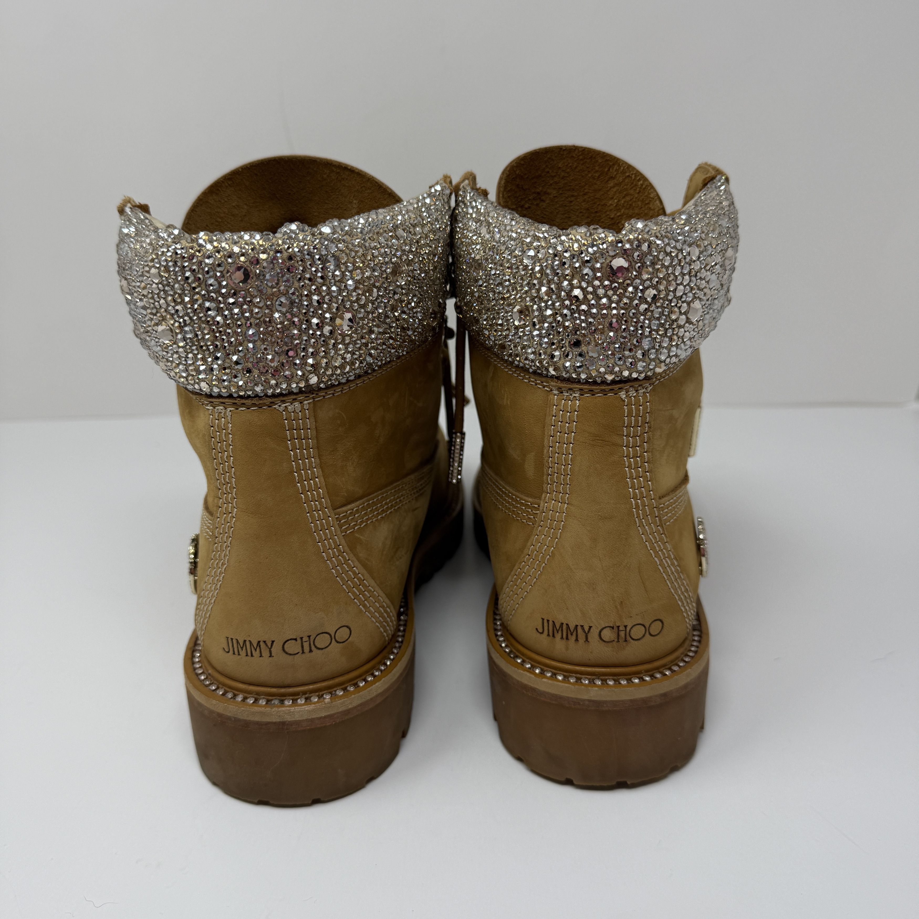 Jimmy Choo Jimmy Choo x Timberland Swarovski Crystal Size US 9 / IT 39 - 6 Thumbnail